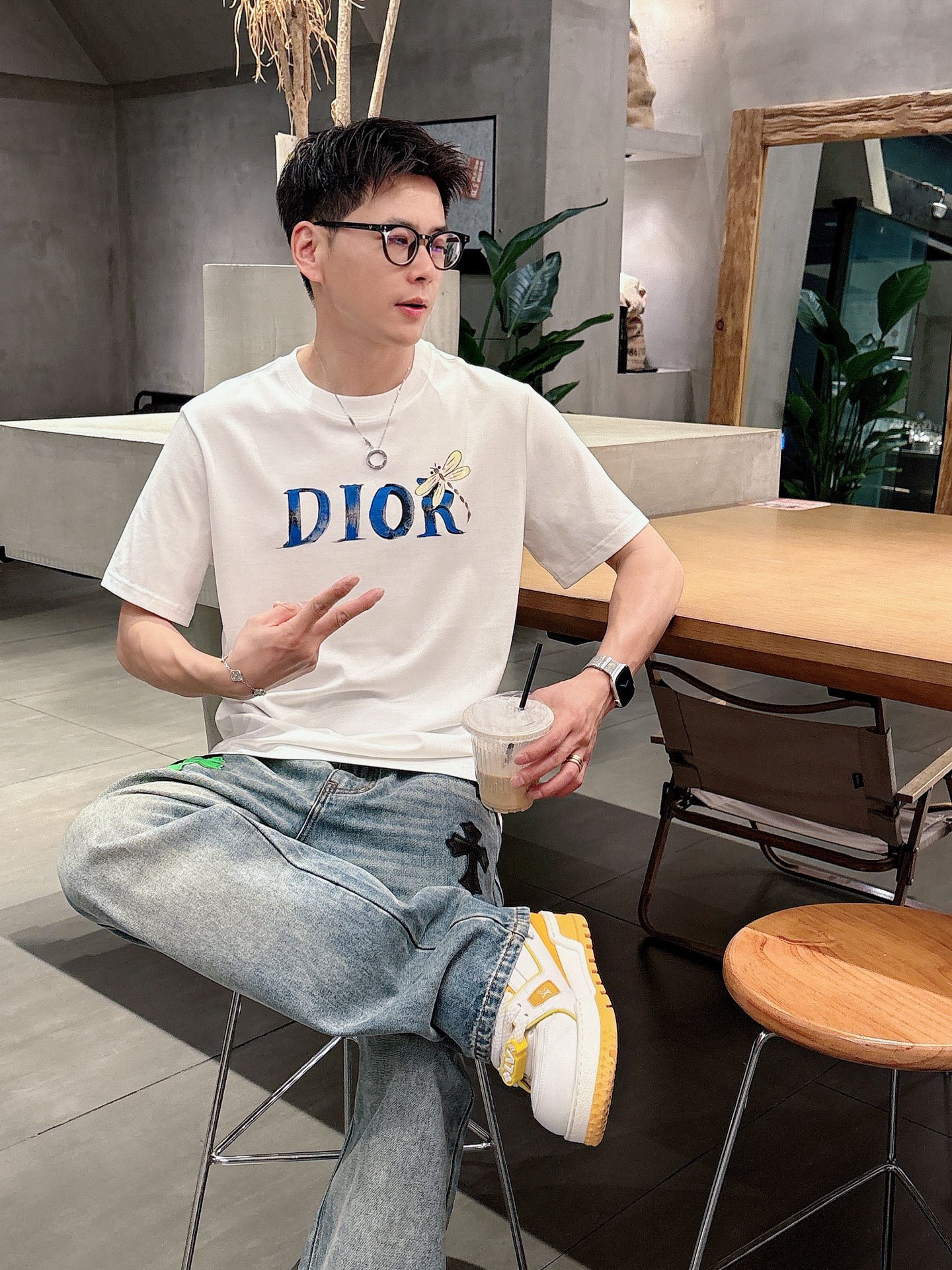 Dior Male Basic Clothing Black S-m-l-xl