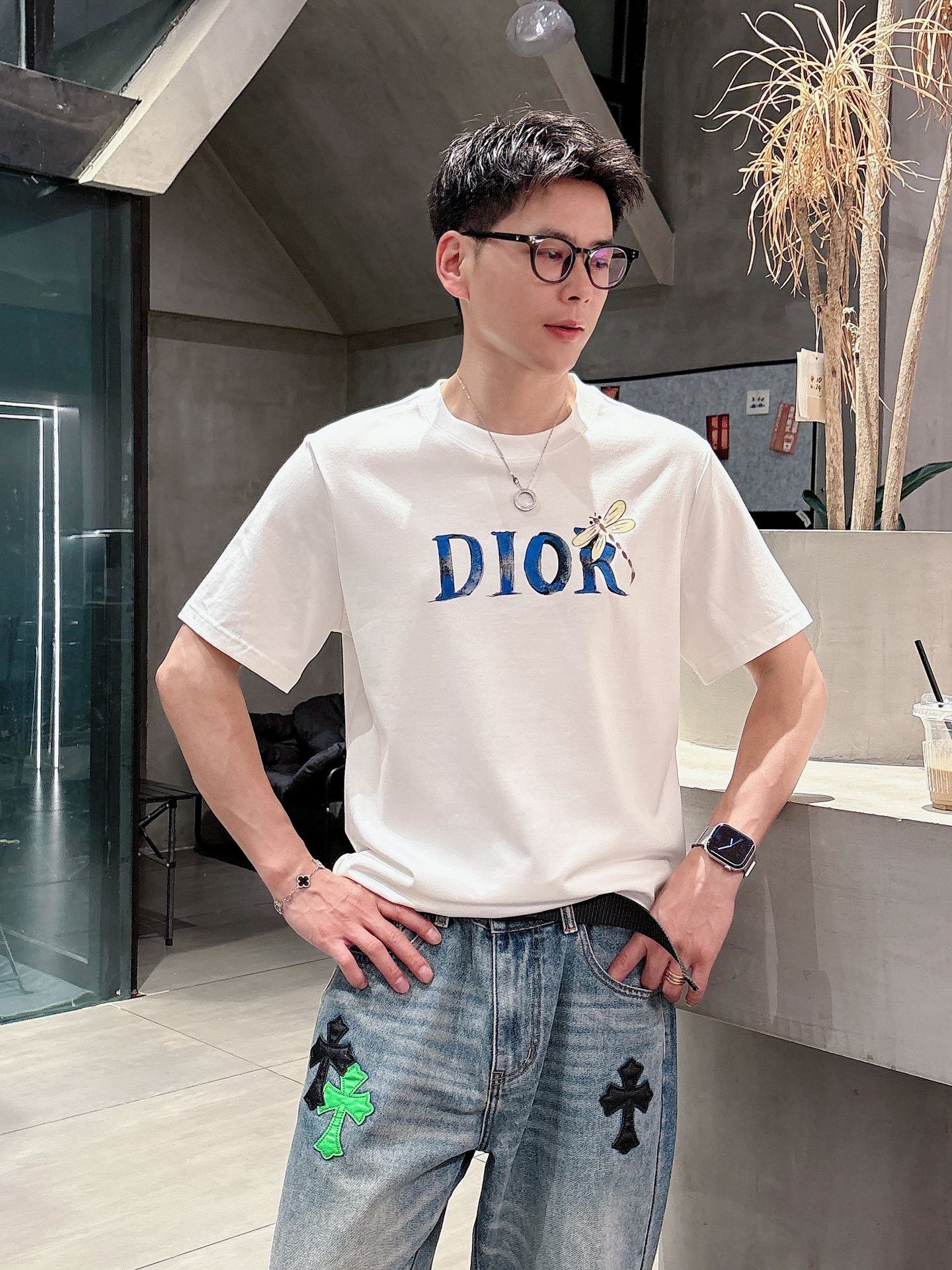 Dior Male Basic Clothing Black S-m-l-xl