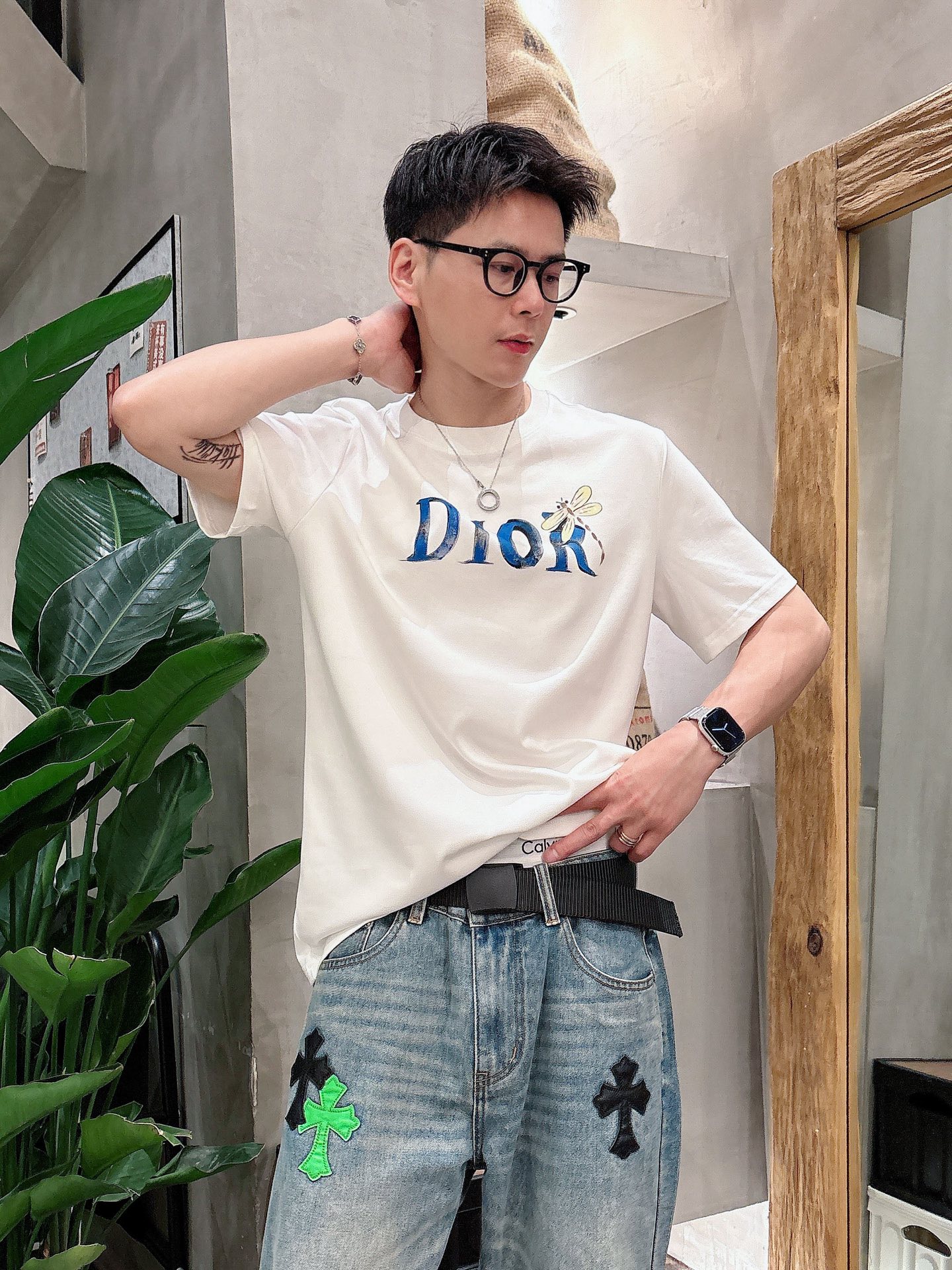 Dior Male Basic Clothing Black S-m-l-xl