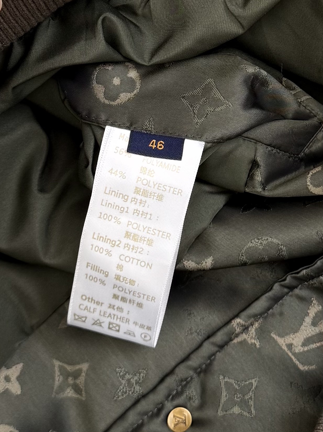 Louis Vuitton Male Jacket M-l-xl