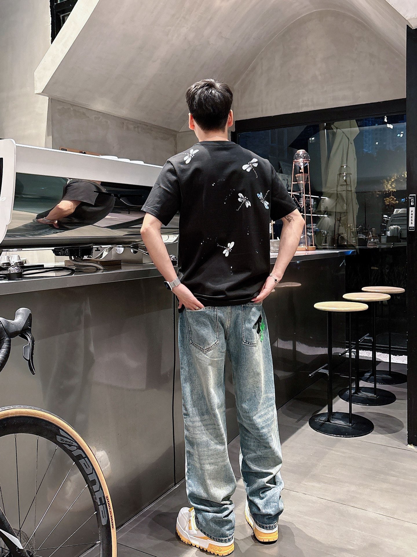 Dior Male Basic Clothing Black S-m-l-xl