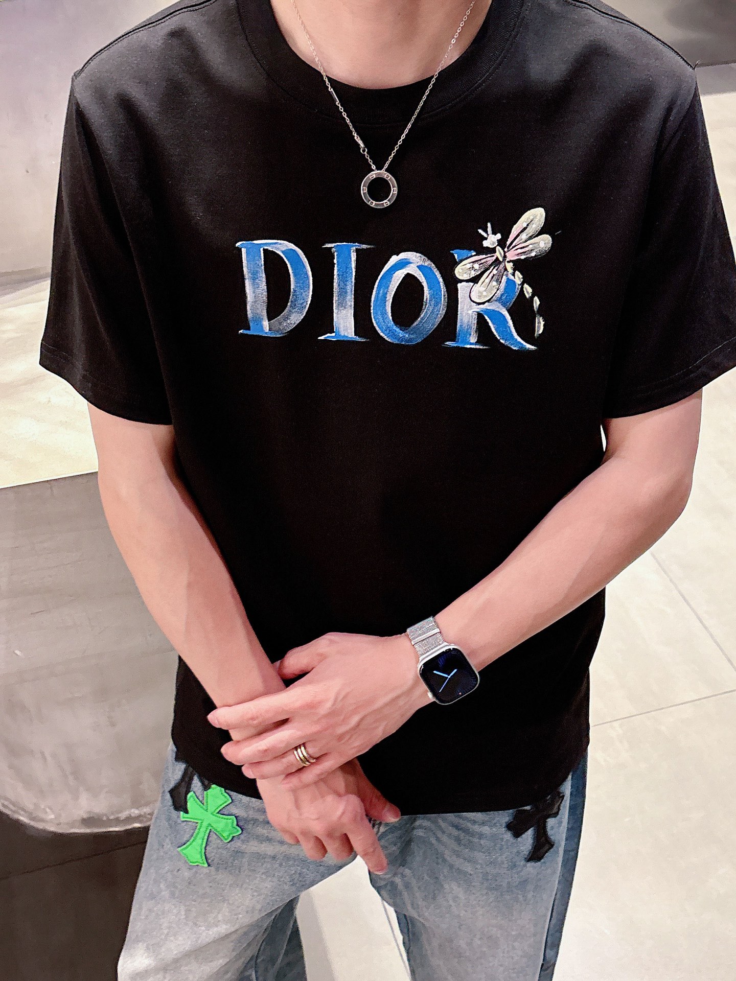 Dior Male Basic Clothing Black S-m-l-xl