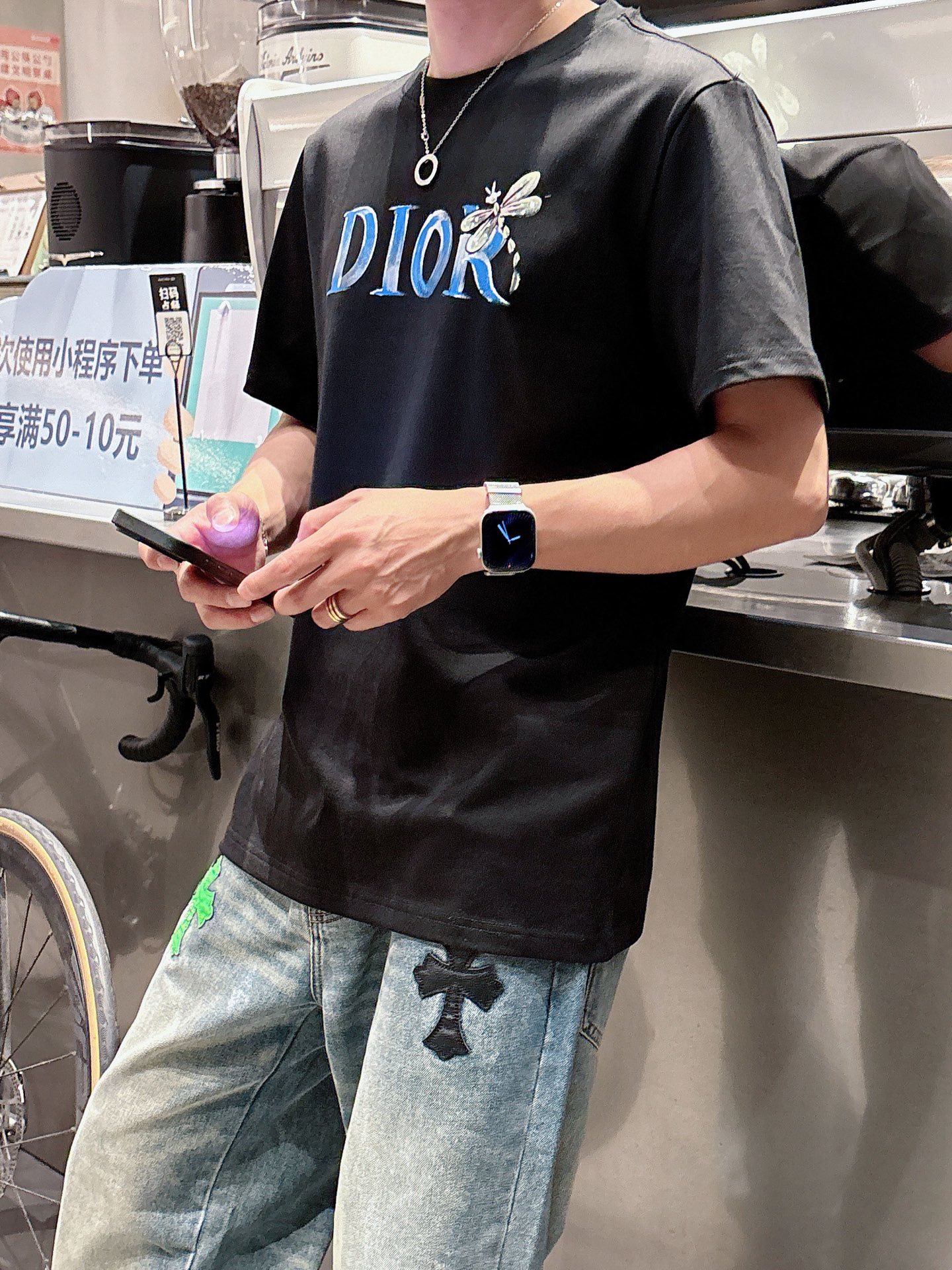 Dior Male Basic Clothing Black S-m-l-xl