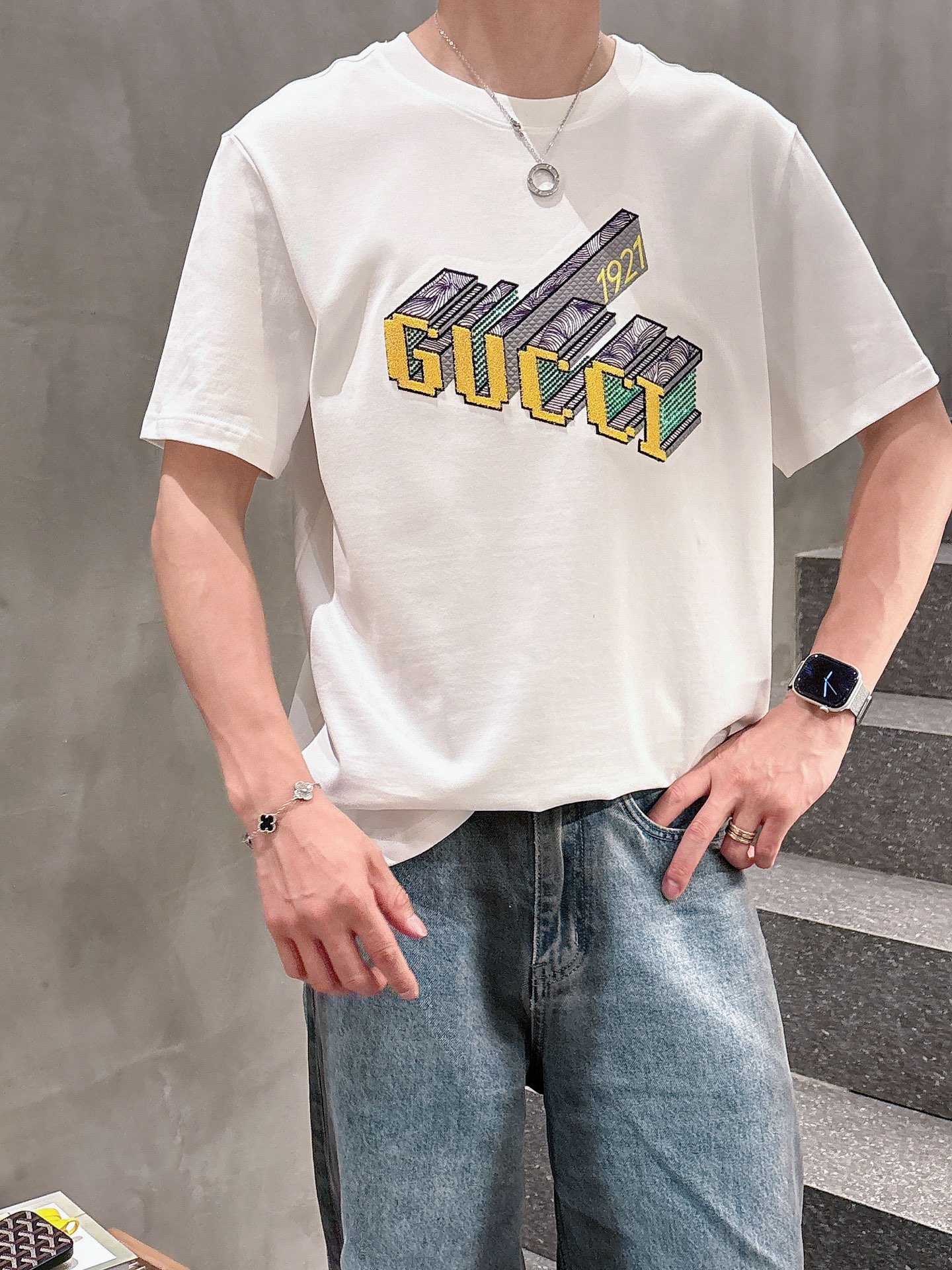 Gucci Male Basic Clothing Black S-m-l-xl
