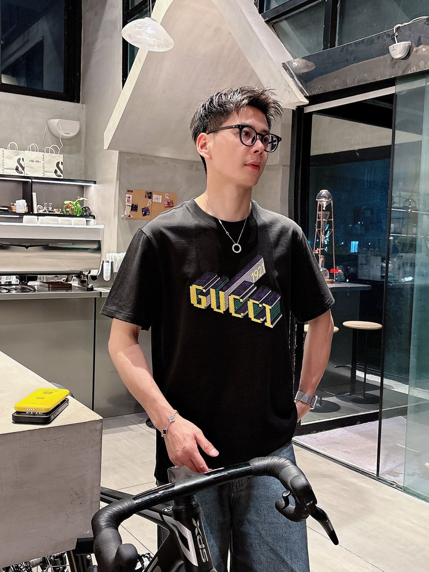 Gucci Male Basic Clothing Black S-m-l-xl