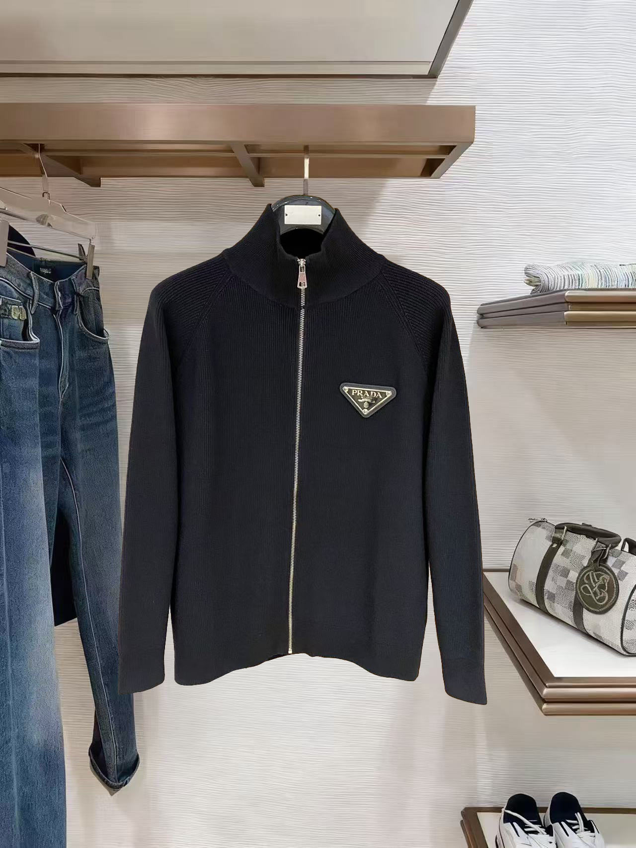 Prada Basic Clothing Wool M-xl