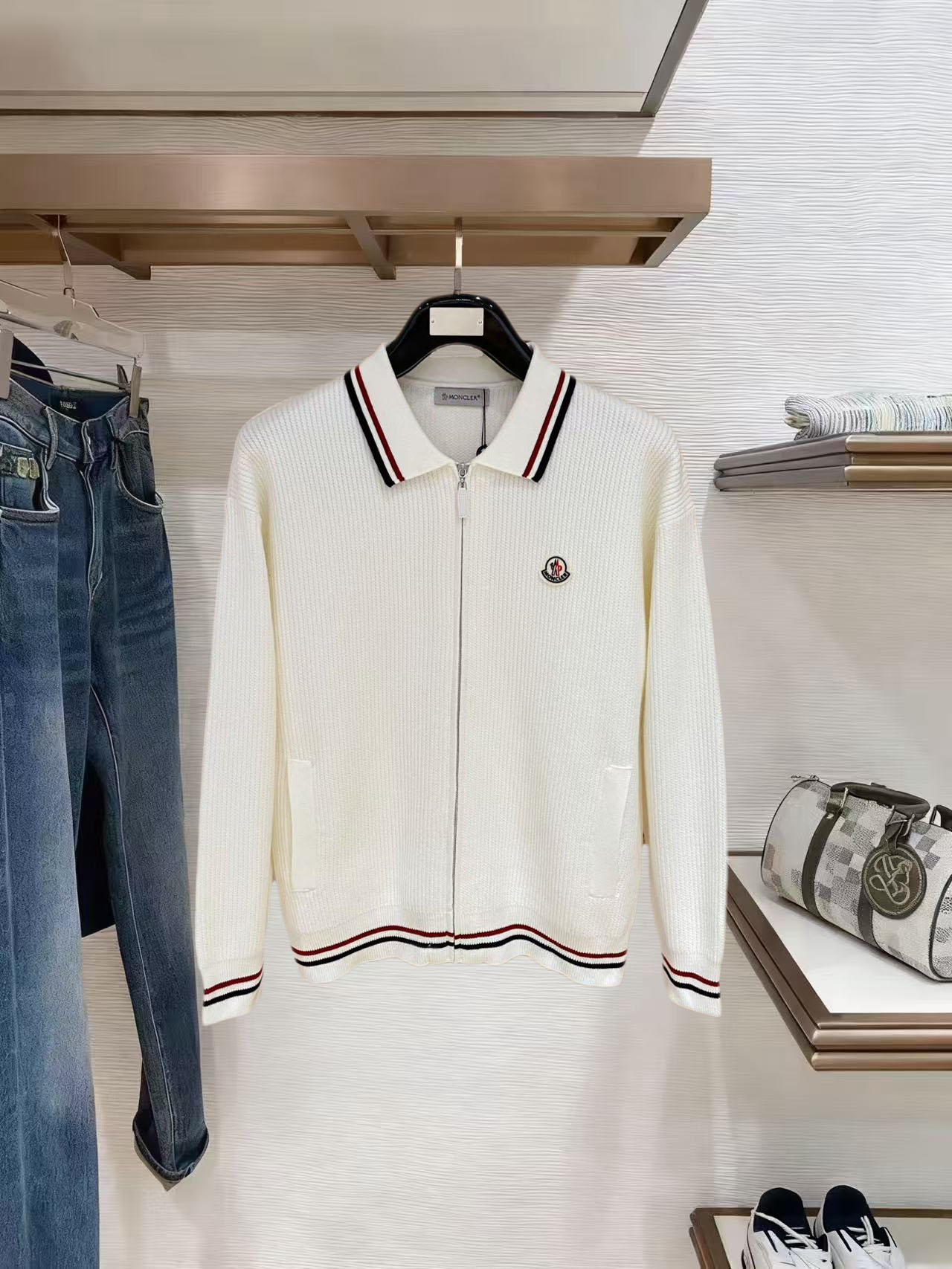 Moncler Basic Clothing Wool M-l-xl