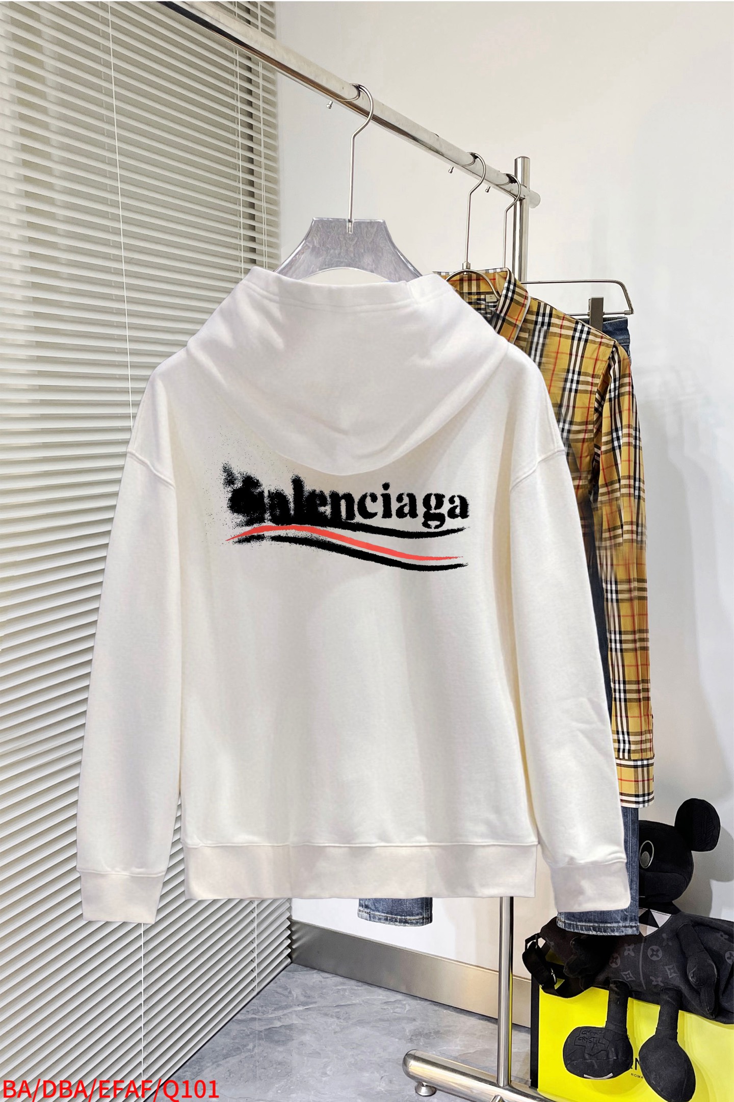 Balenciaga Couple Hoodie Cotton Printed M-l-xl-xxl-xxxl