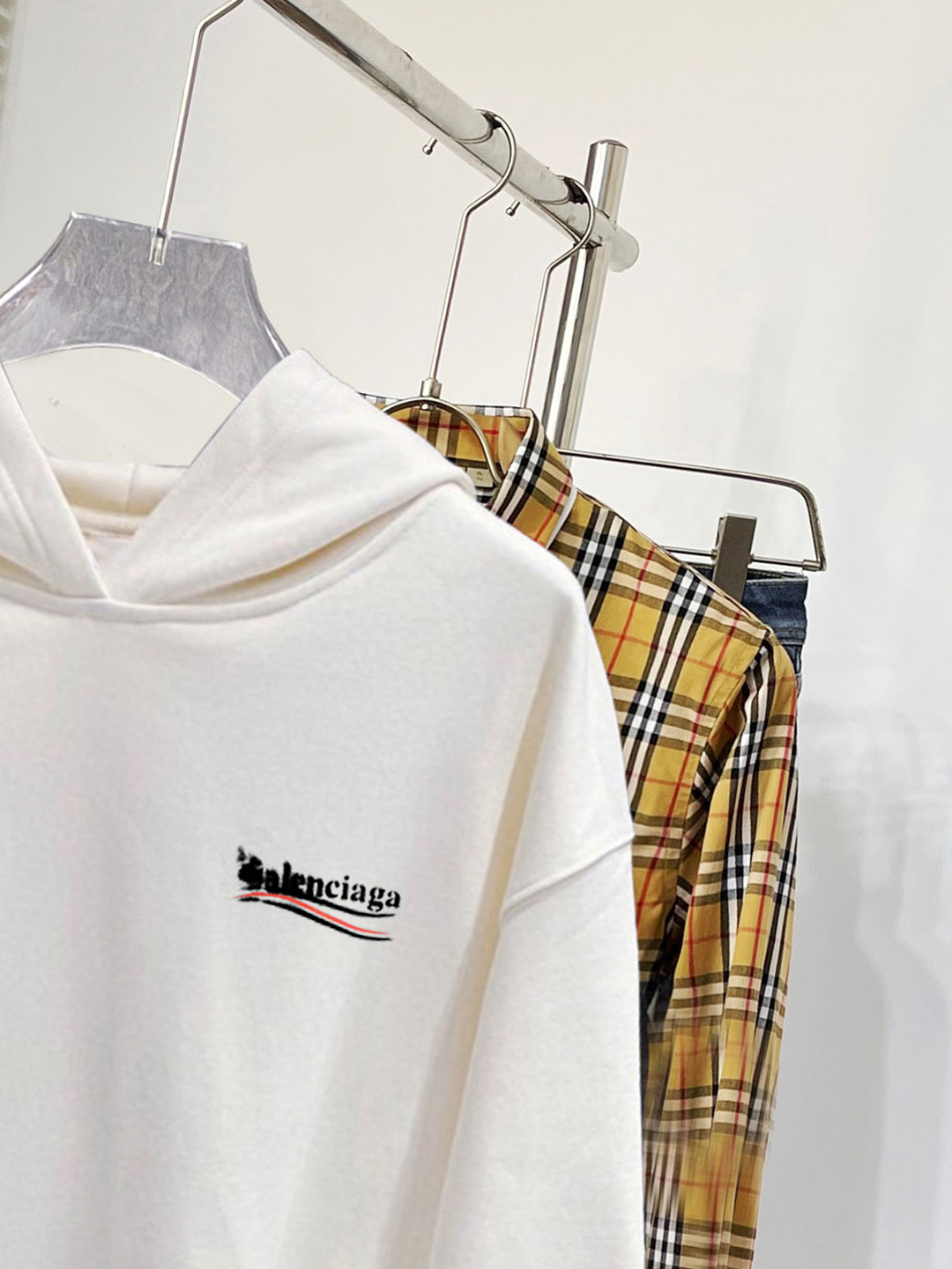 Balenciaga Couple Hoodie Cotton Printed M-l-xl-xxl-xxxl