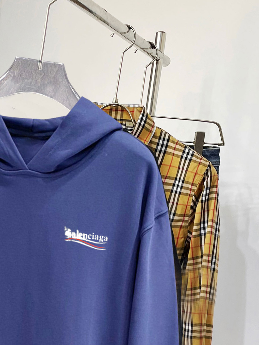 Balenciaga Couple Hoodie Cotton Printed M-l-xl-xxl-xxxl