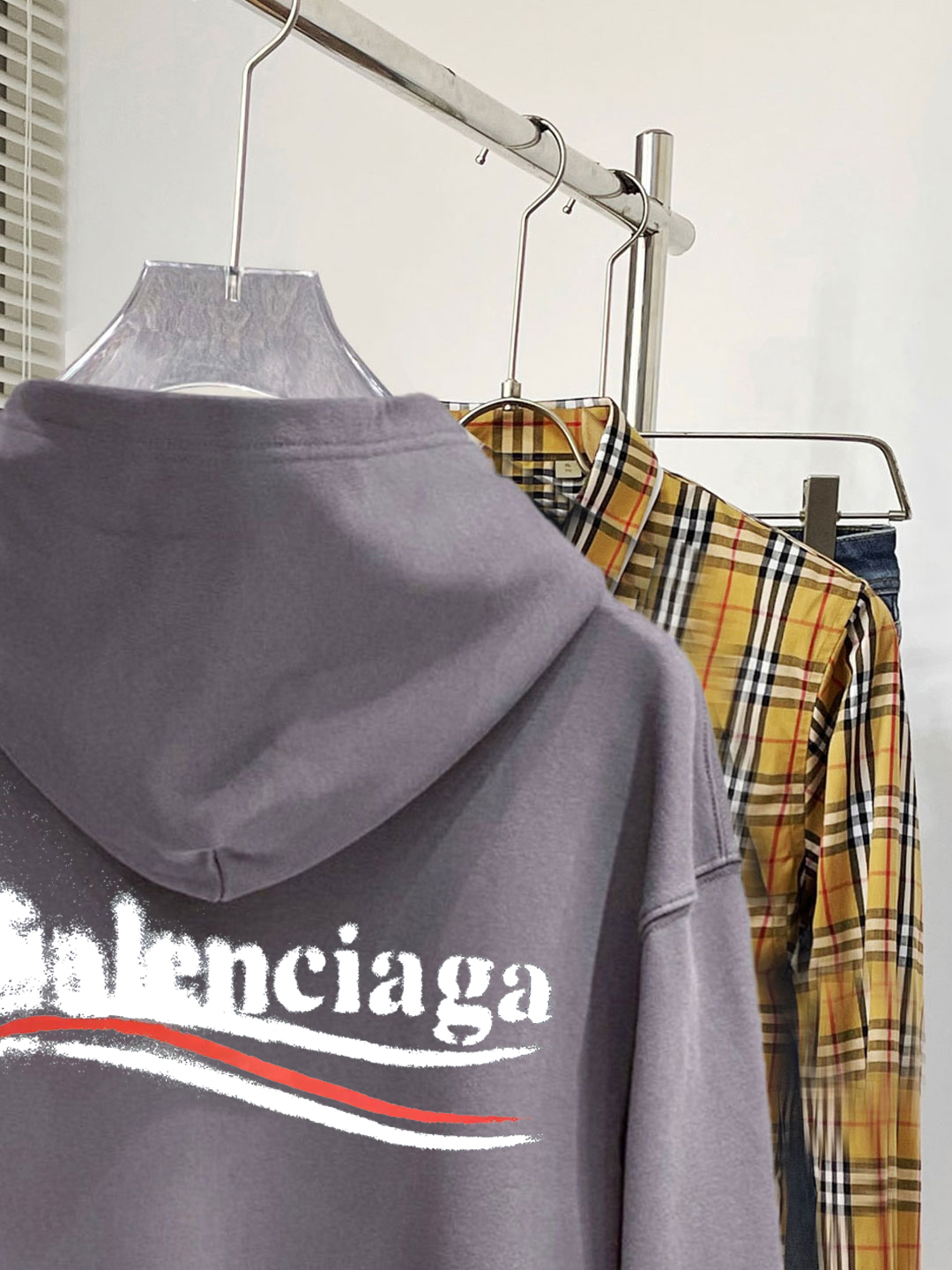 Balenciaga Couple Hoodie Cotton Printed M-l-xl-xxl-xxxl