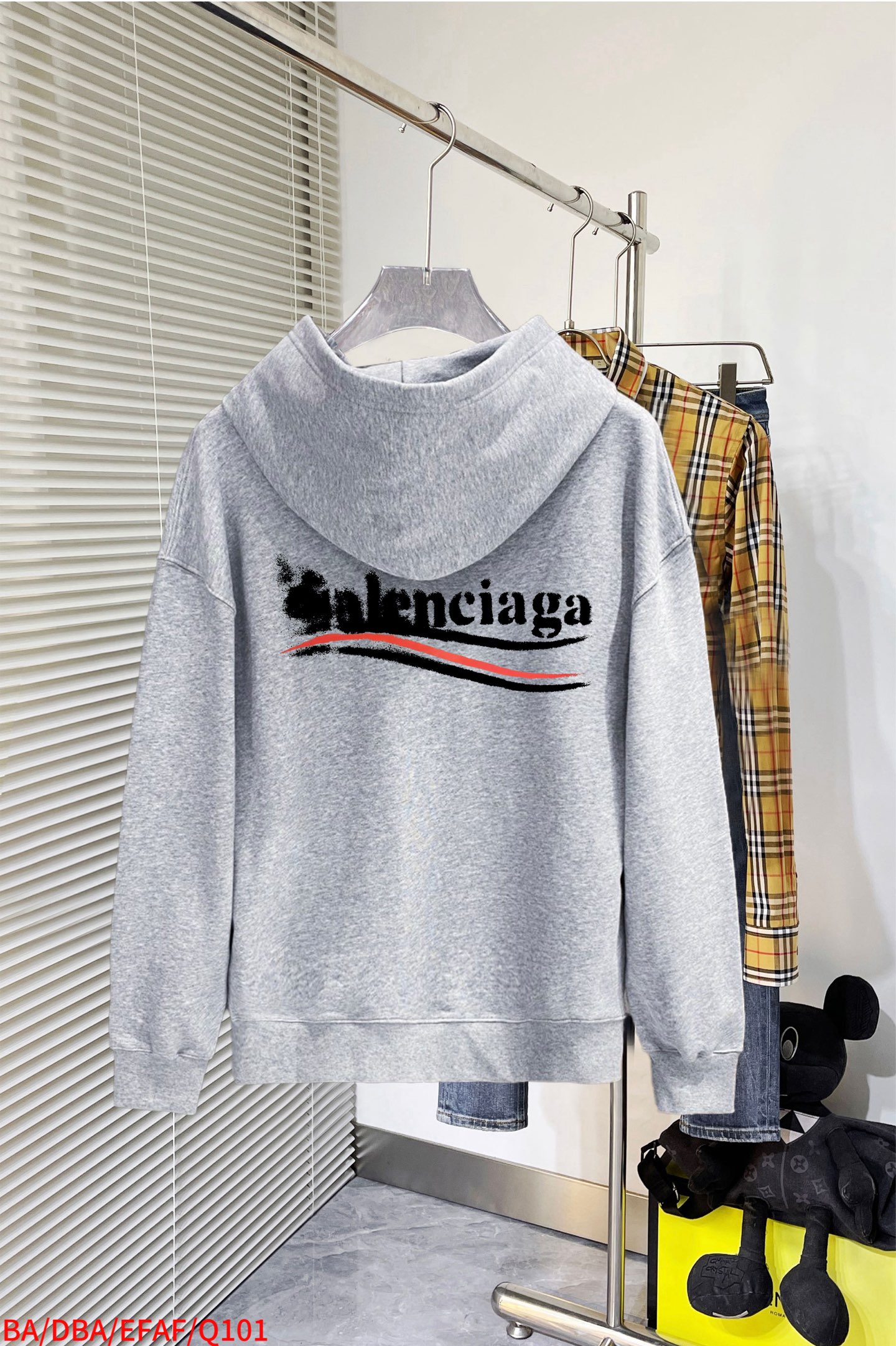 Balenciaga Couple Hoodie Cotton Printed M-l-xl-xxl-xxxl