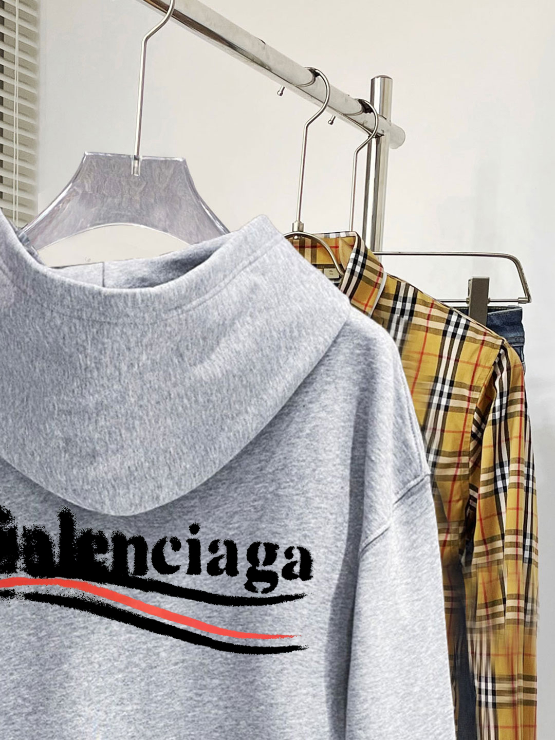 Balenciaga Couple Hoodie Cotton Printed M-l-xl-xxl-xxxl