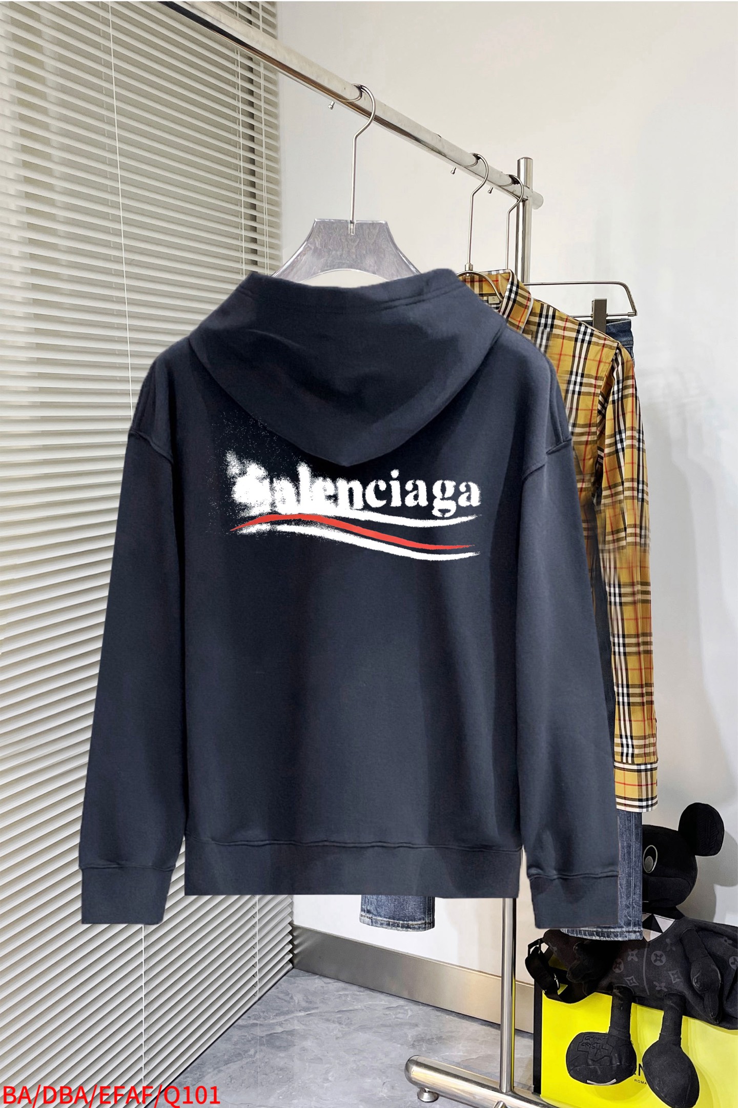 Balenciaga Couple Hoodie Cotton Printed M-l-xl-xxl-xxxl