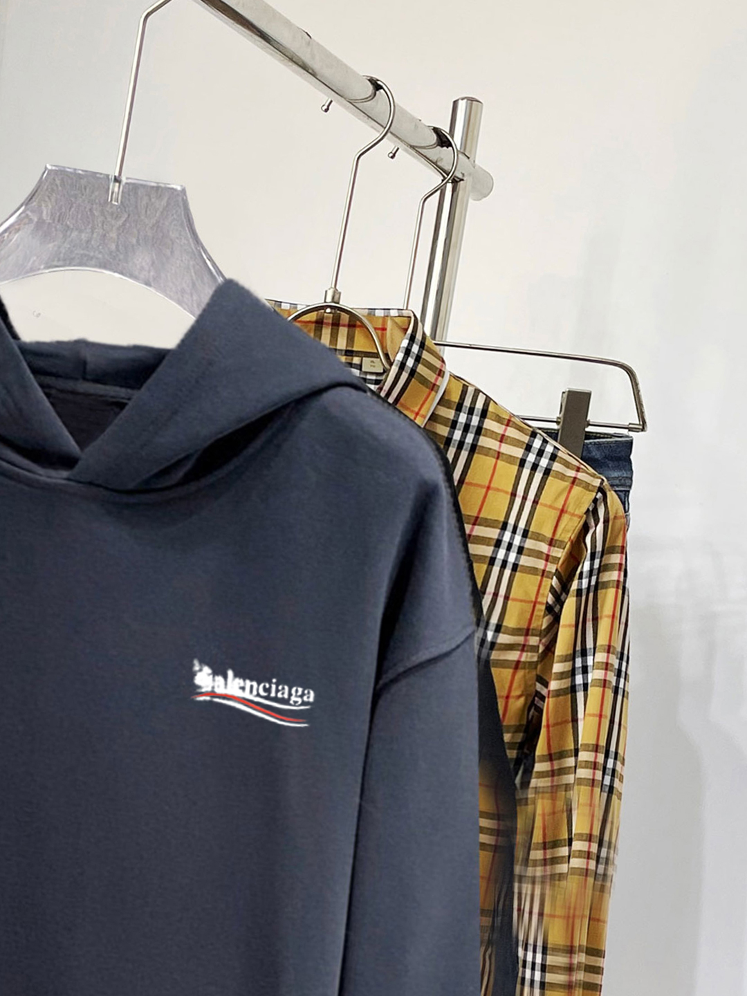 Balenciaga Couple Hoodie Cotton Printed M-l-xl-xxl-xxxl