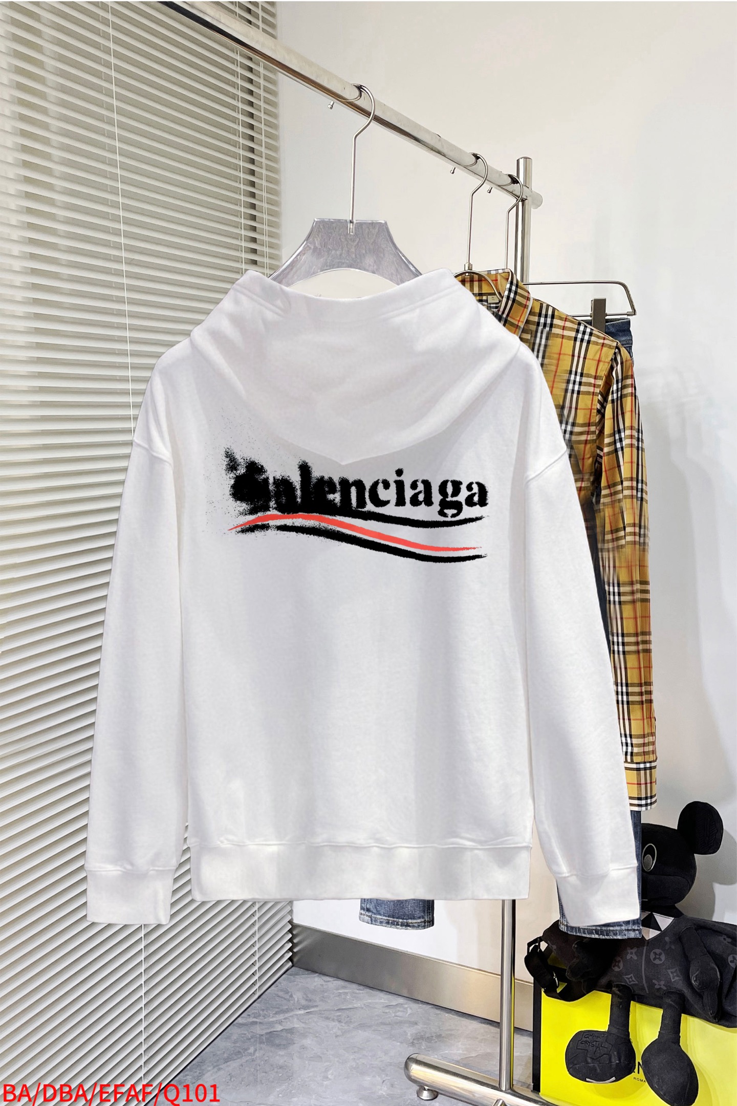 Balenciaga Couple Hoodie Cotton Printed M-l-xl-xxl-xxxl