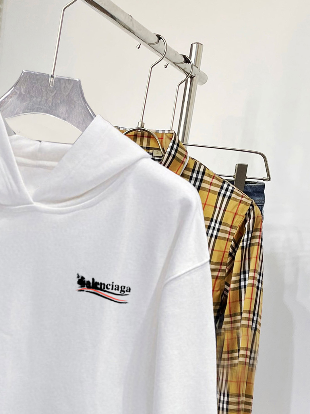 Balenciaga Couple Hoodie Cotton Printed M-l-xl-xxl-xxxl