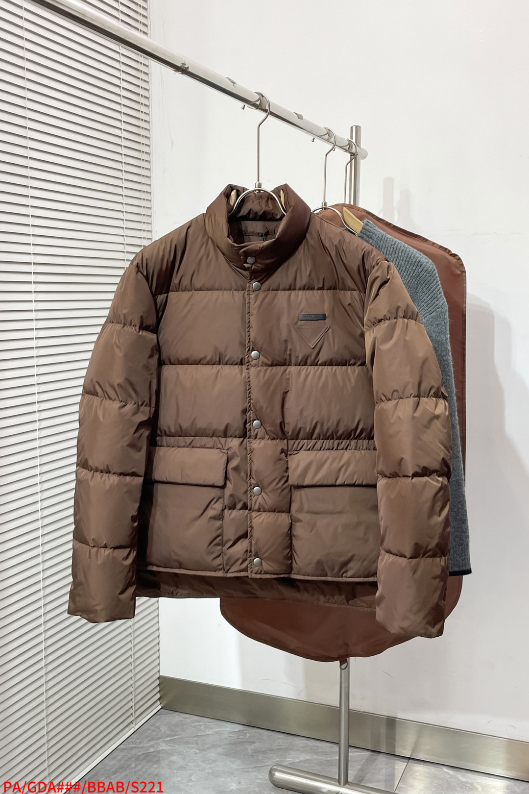 Prada Jacket Goose Down Black Loose Fit S-m-l-xl