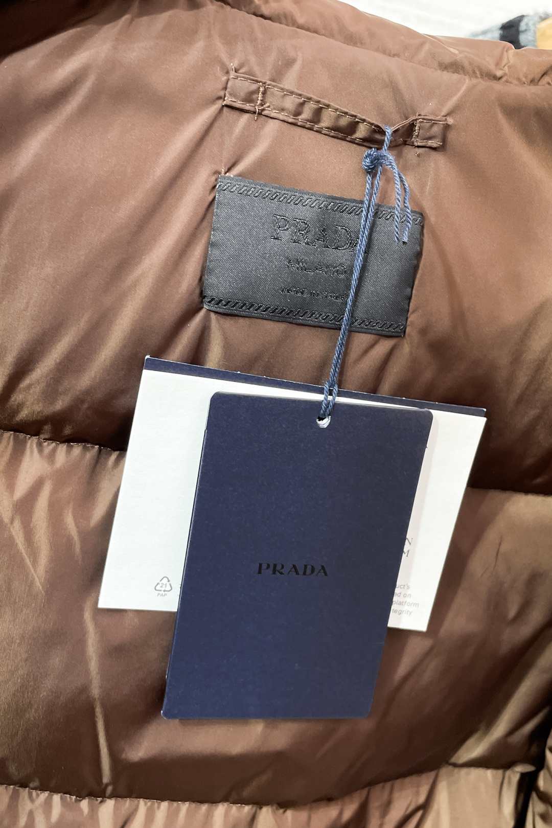 Prada Jacket Goose Down Black Loose Fit S-m-l-xl