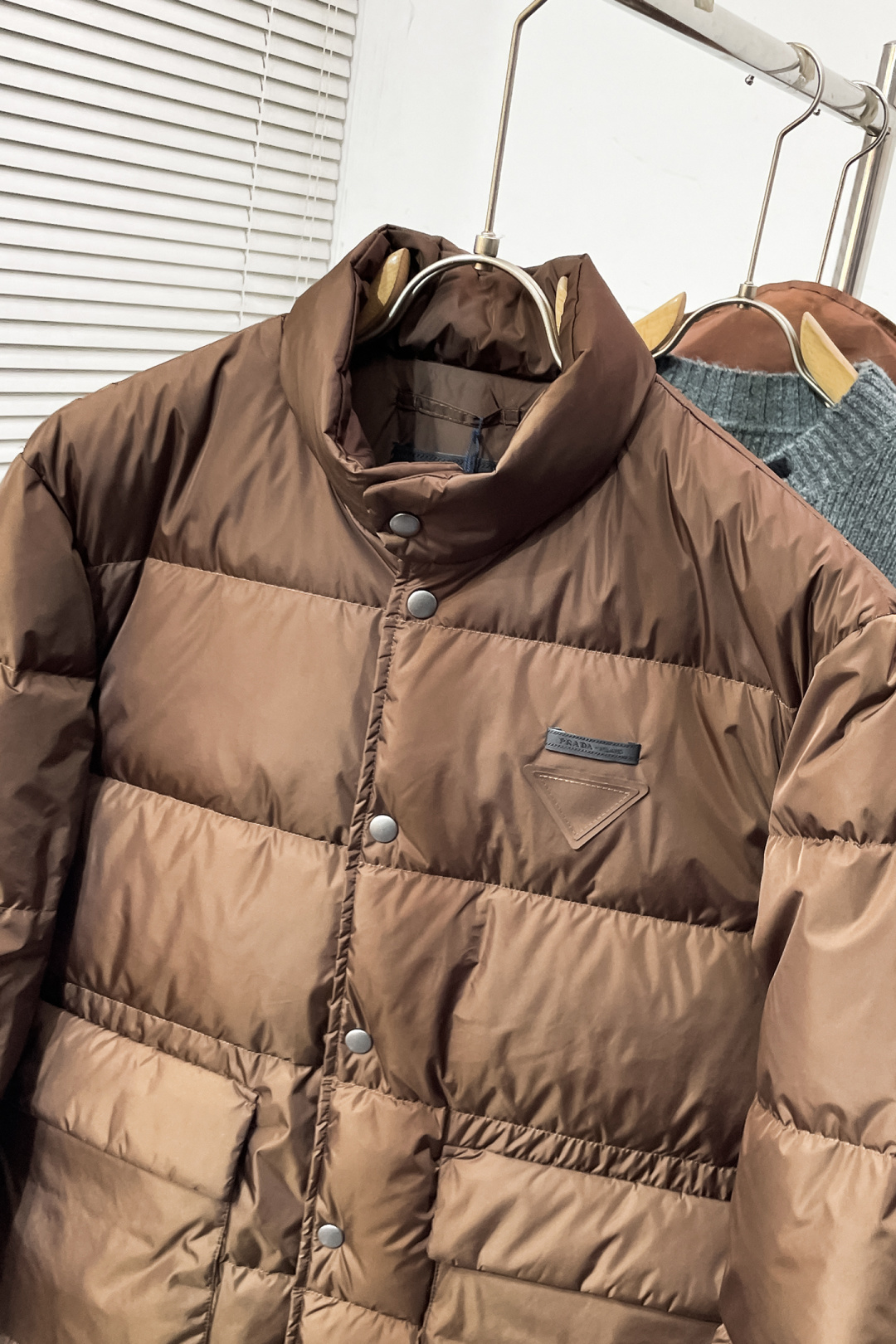 Prada Jacket Goose Down Black Loose Fit S-m-l-xl