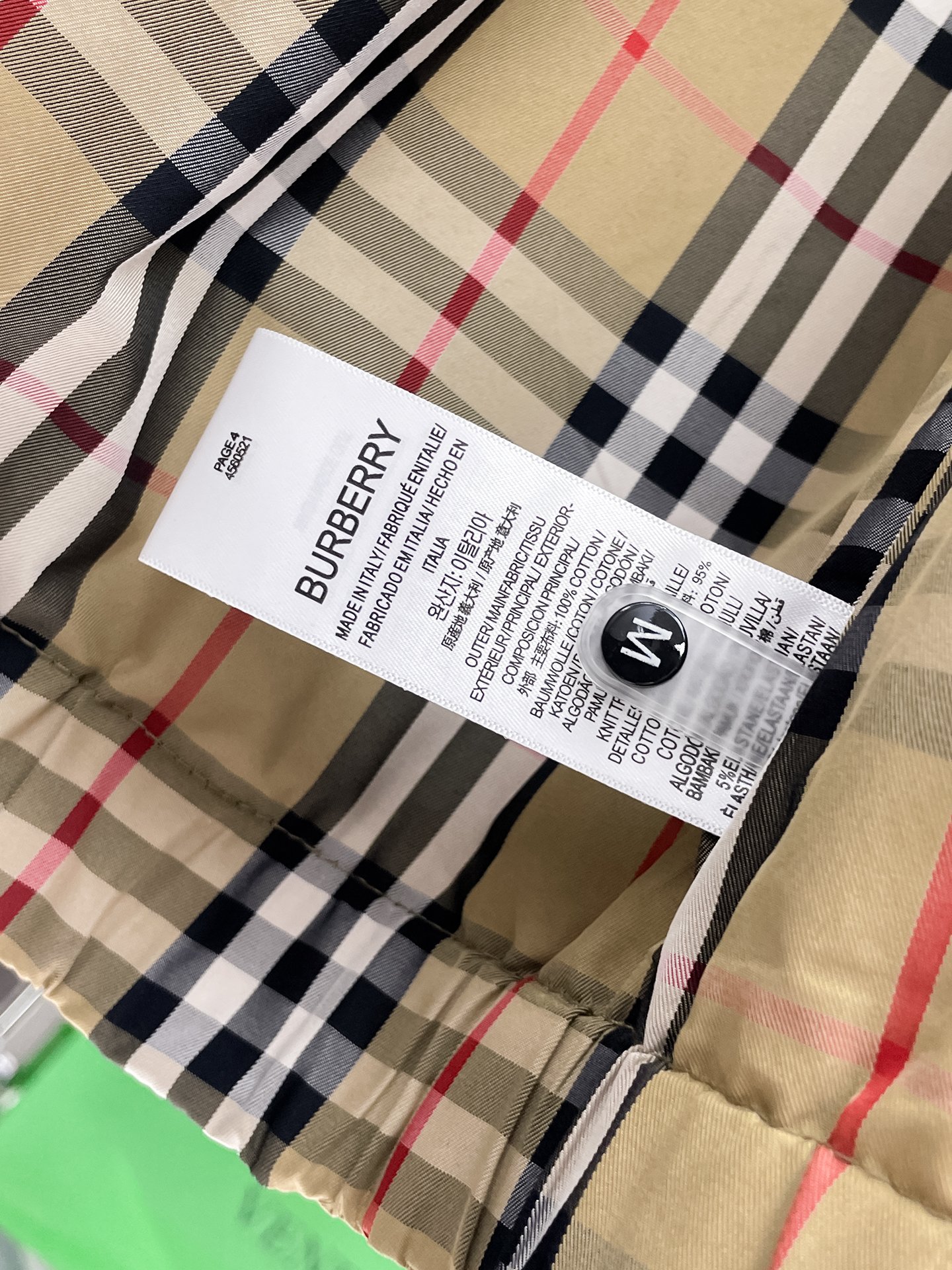 Burberry Male Jacket S-m-xl