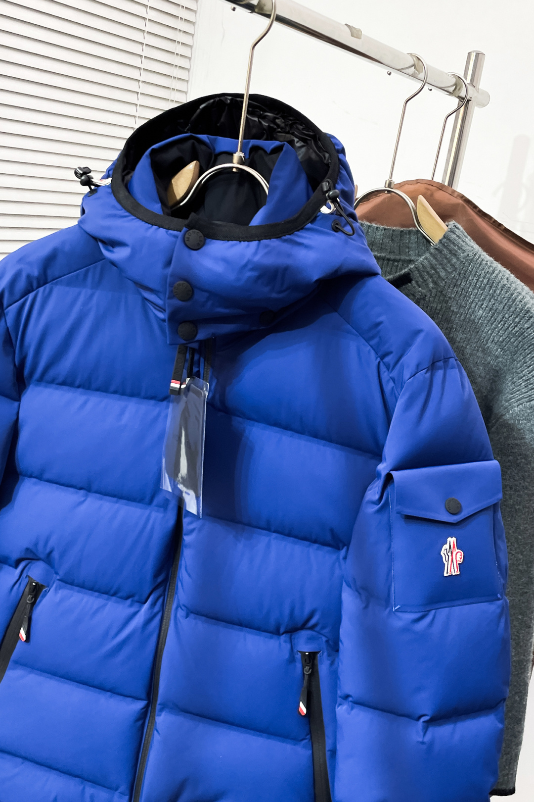 Moncler Male Basic Clothing Knitted Hooded S-m-l-xl