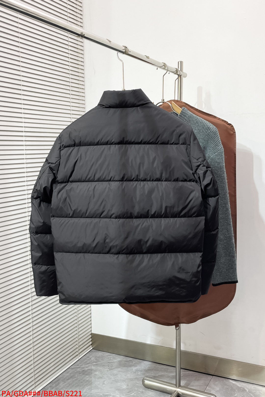 Prada Jacket Goose Down Black Loose Fit S-m-l-xl
