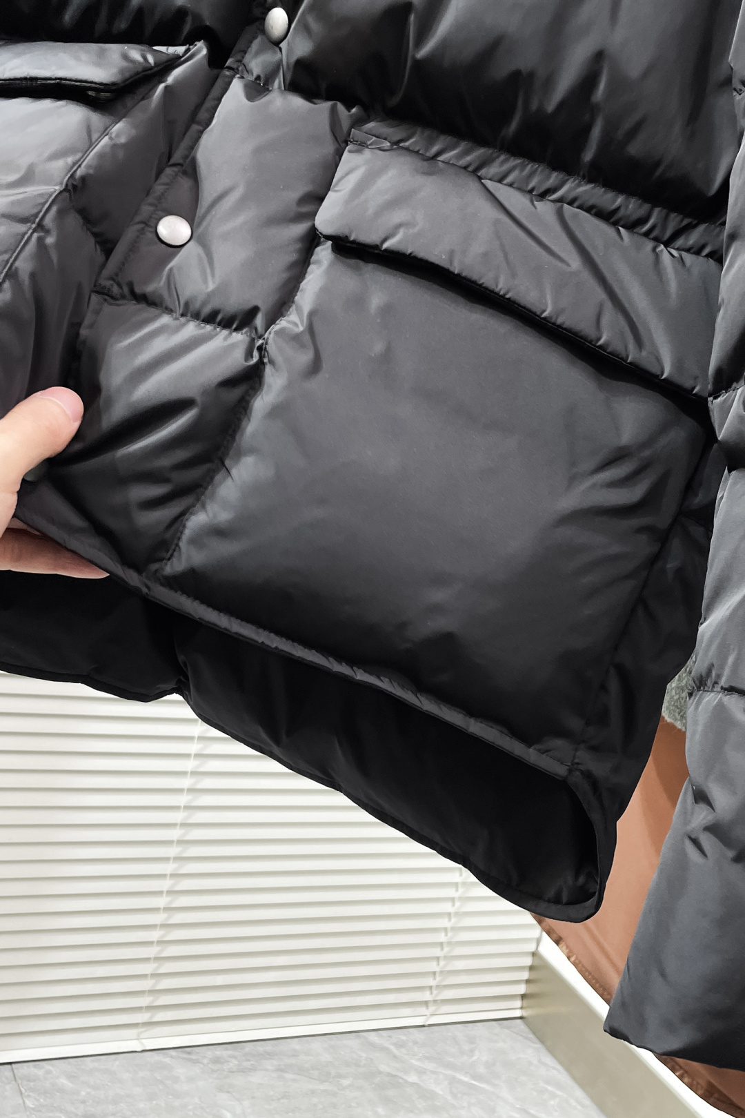 Prada Jacket Goose Down Black Loose Fit S-m-l-xl