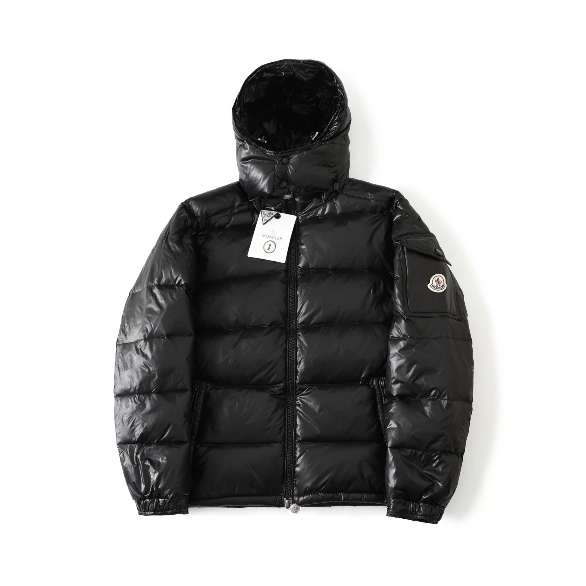 Moncler Down Jacket Goose Down Black S-m-l