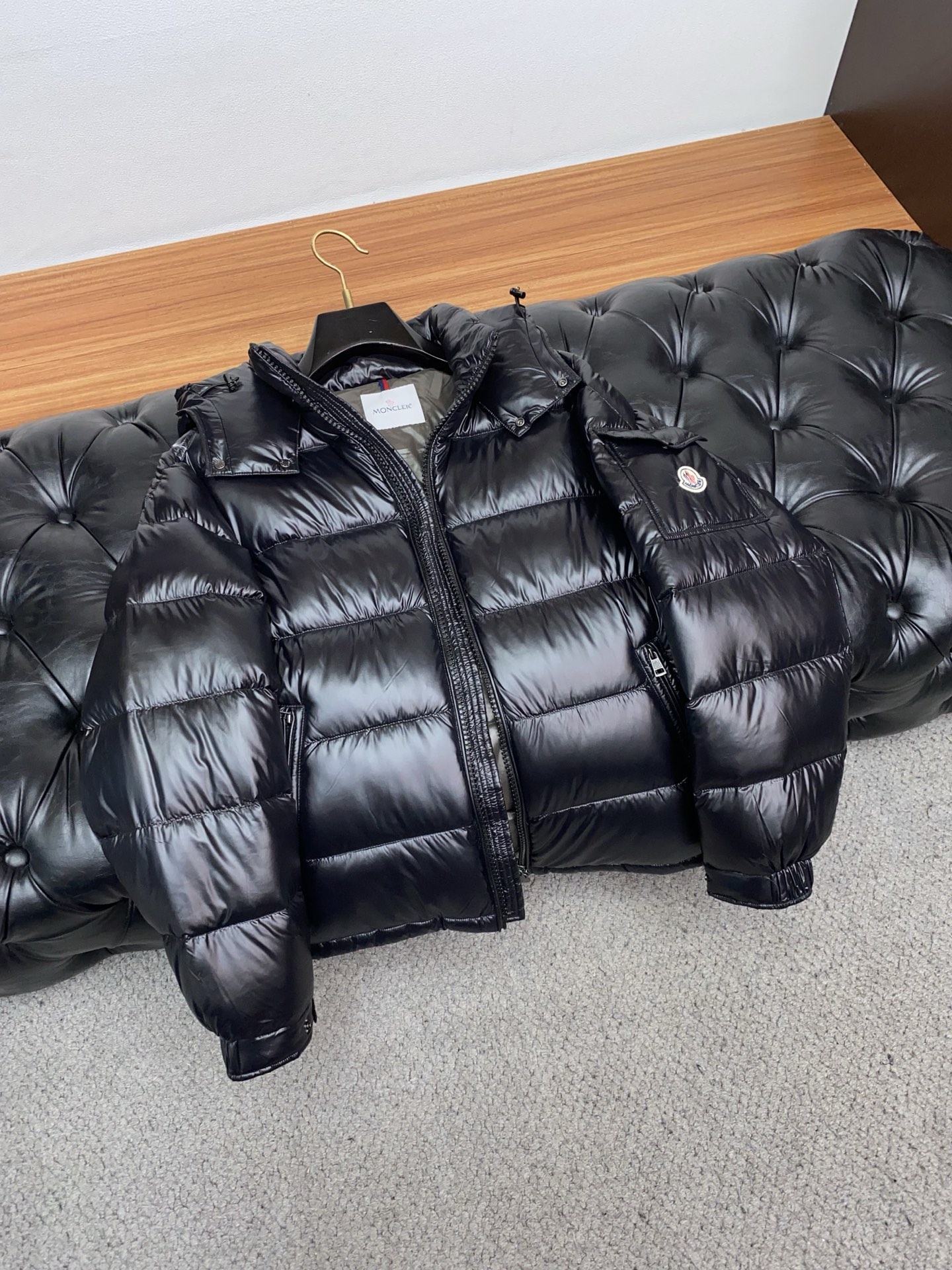 Moncler Male Down Jacket Goose Down Hooded M-l-xl