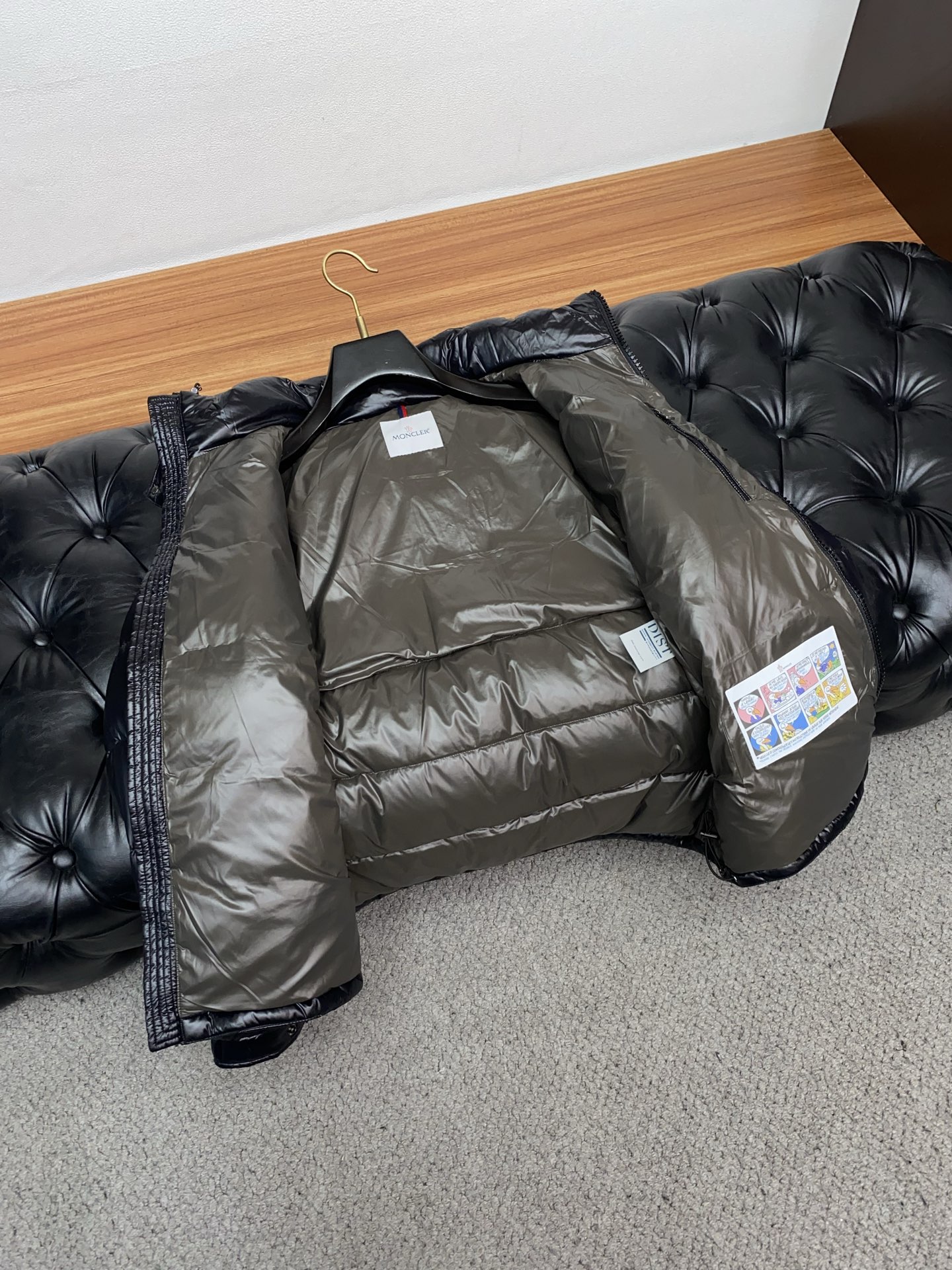 Moncler Male Down Jacket Goose Down Hooded M-l-xl