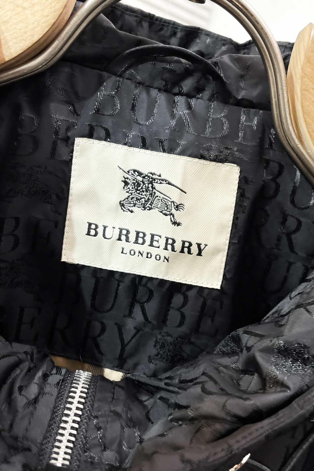 Burberry Jacket Cotton Black S-m-xxxl