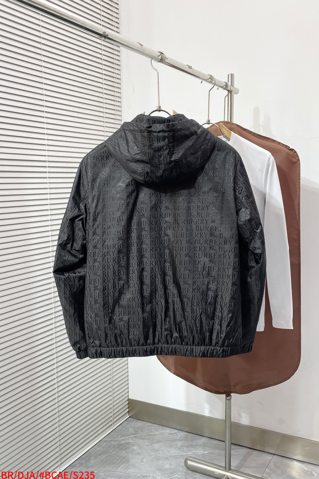 Burberry Jacket Cotton Black S-m-xxxl