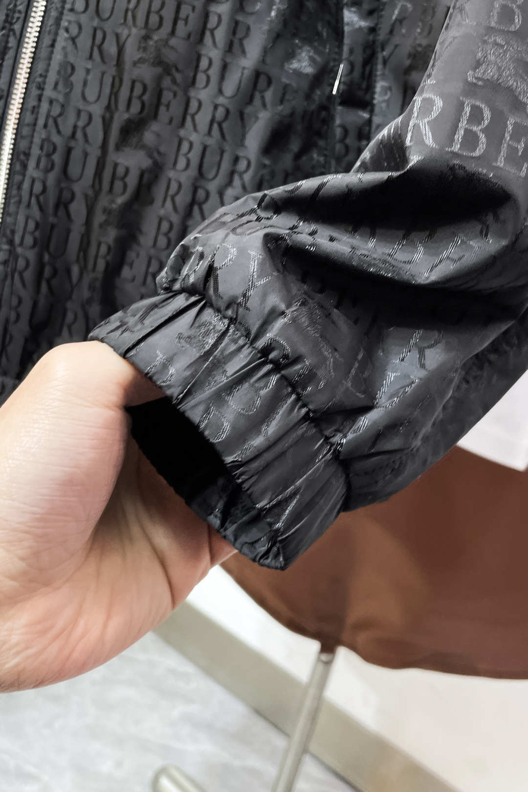 Burberry Jacket Cotton Black S-m-xxxl