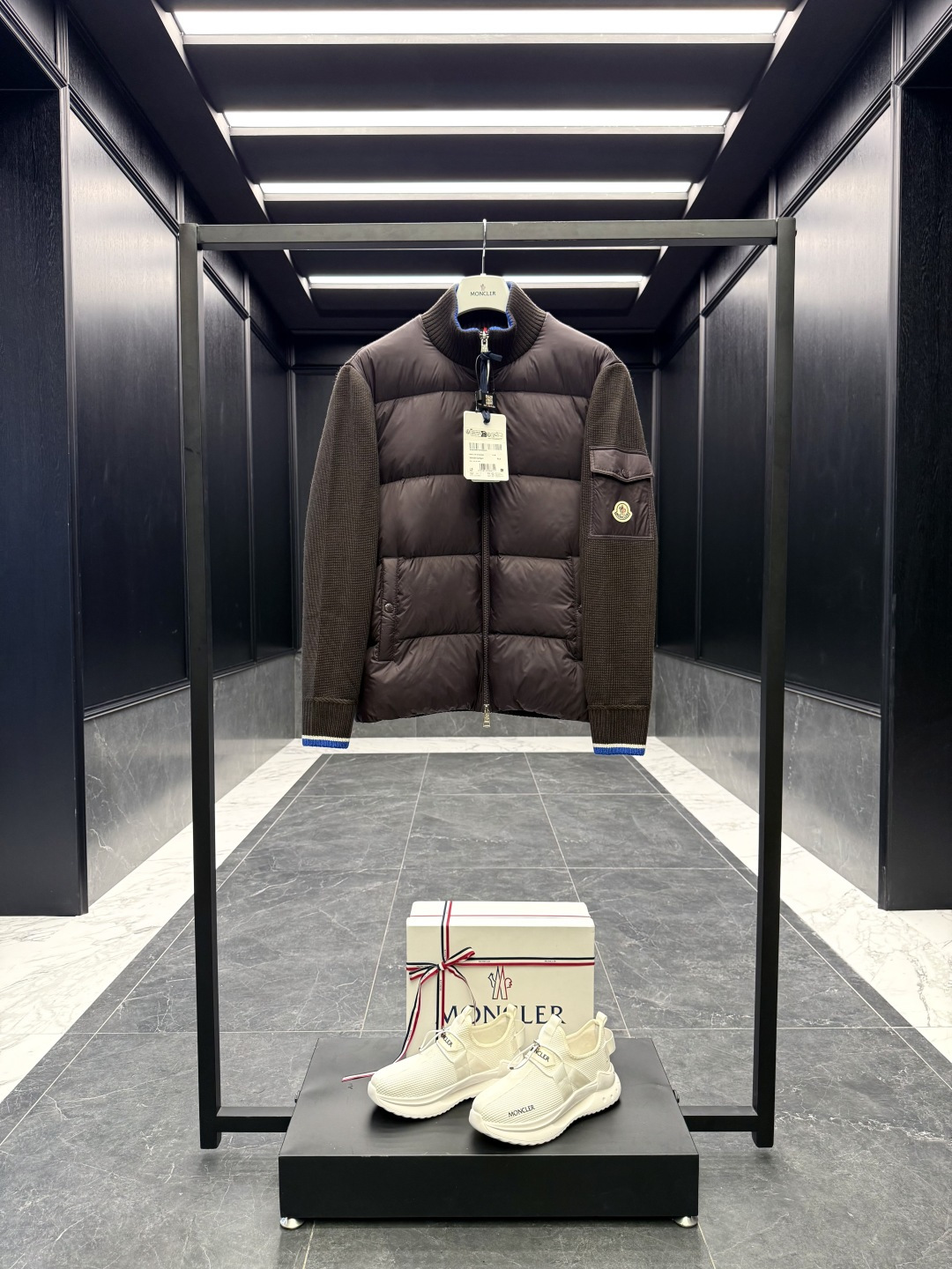 Moncler Male Basic Clothing Wool Black S-m-l-xl