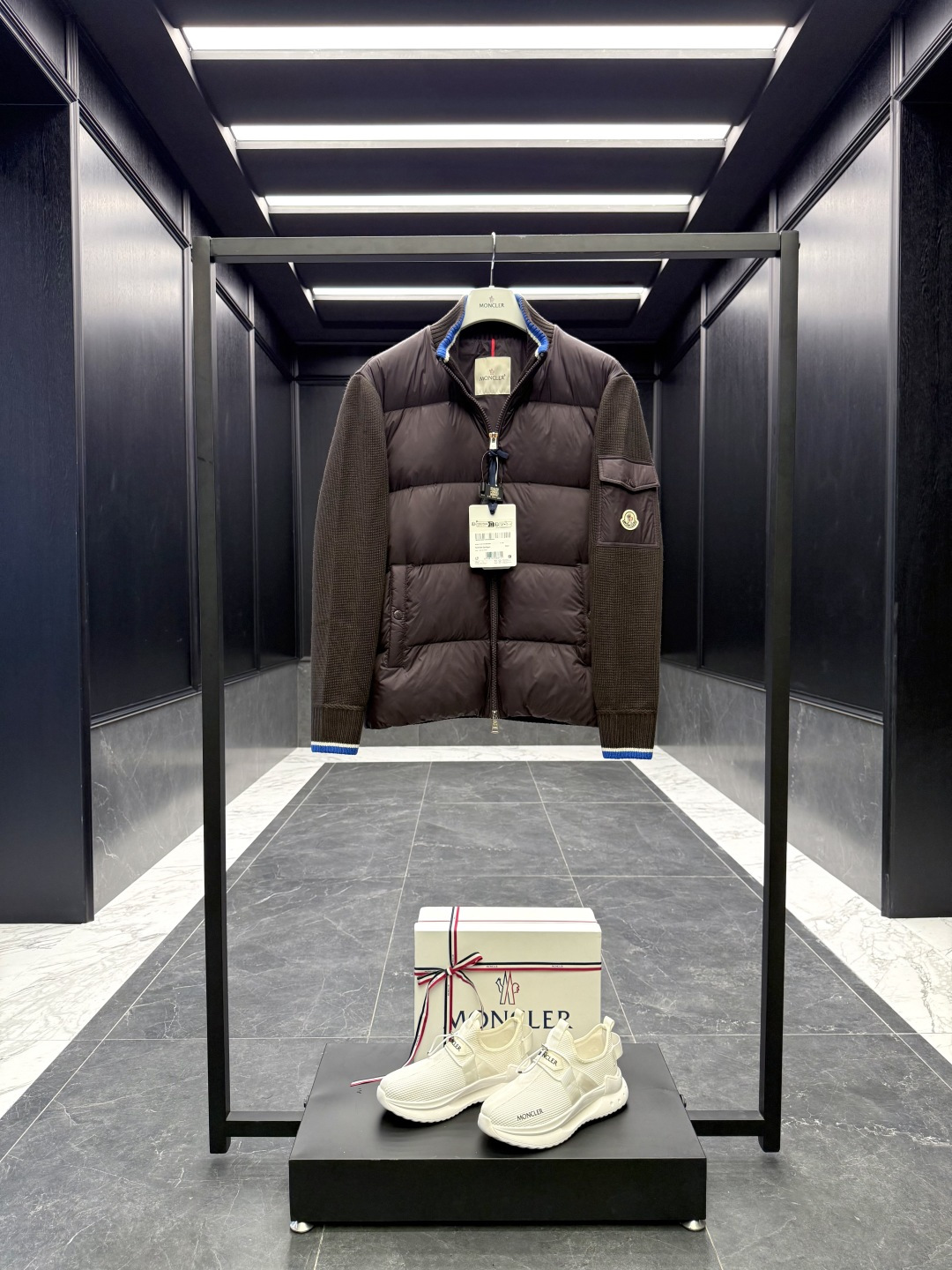 Moncler Male Basic Clothing Wool Black S-m-l-xl