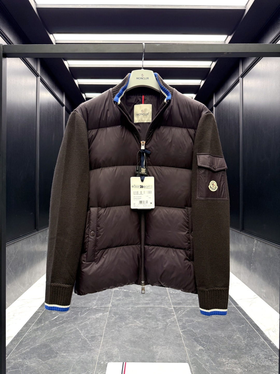 Moncler Male Basic Clothing Wool Black S-m-l-xl