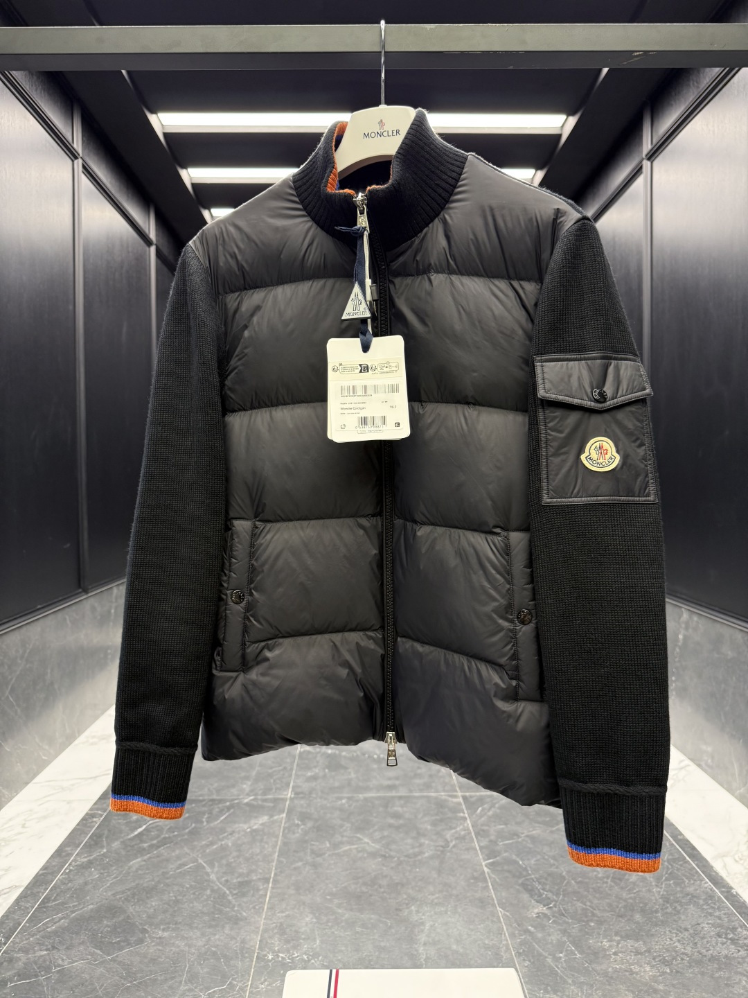 Moncler Male Basic Clothing Wool Black S-m-l-xl