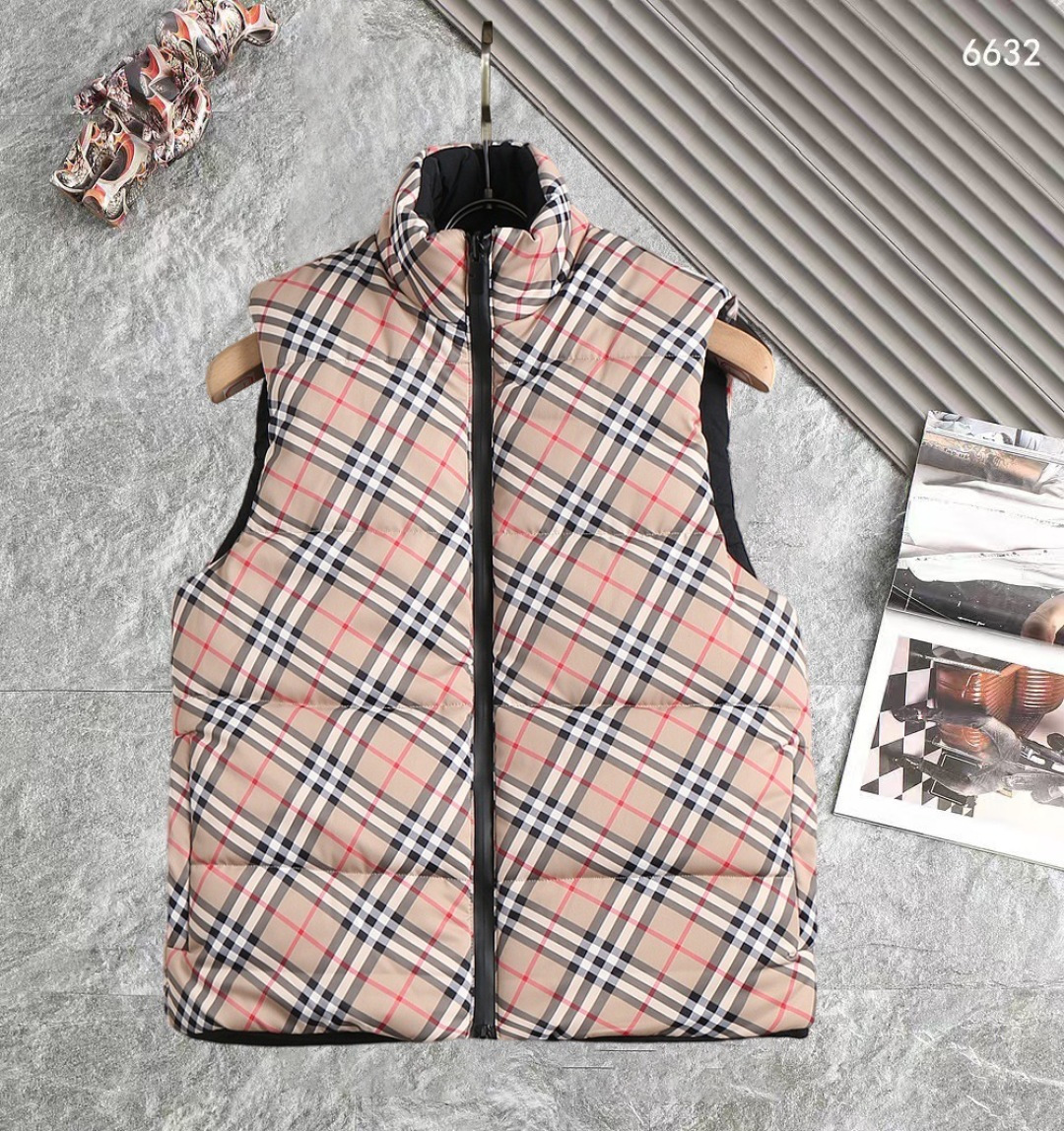 Burberry Down Vest Cotton M-xxxl