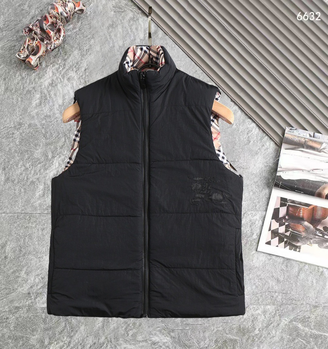 Burberry Down Vest Cotton M-xxxl