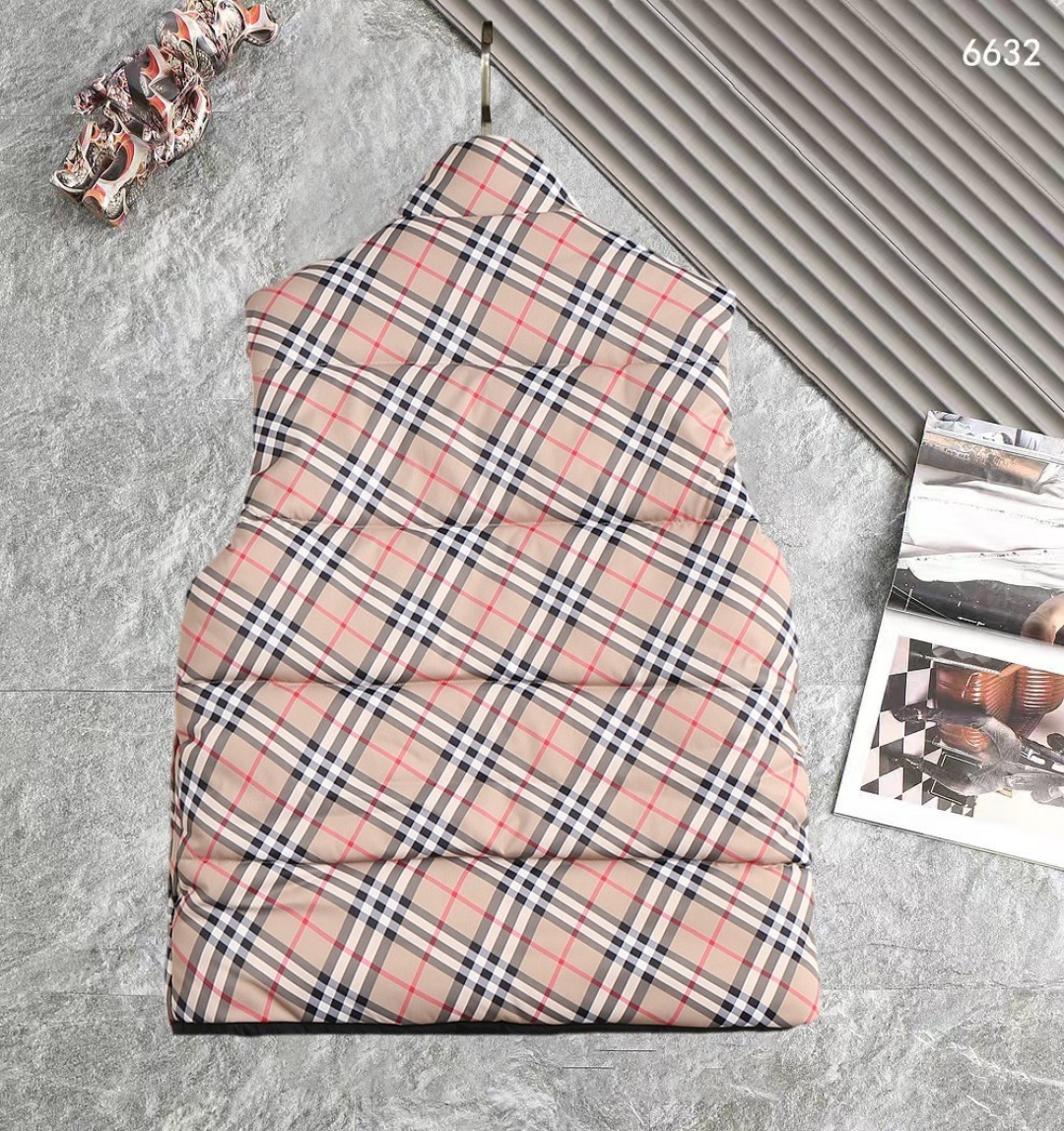 Burberry Down Vest Cotton M-xxxl