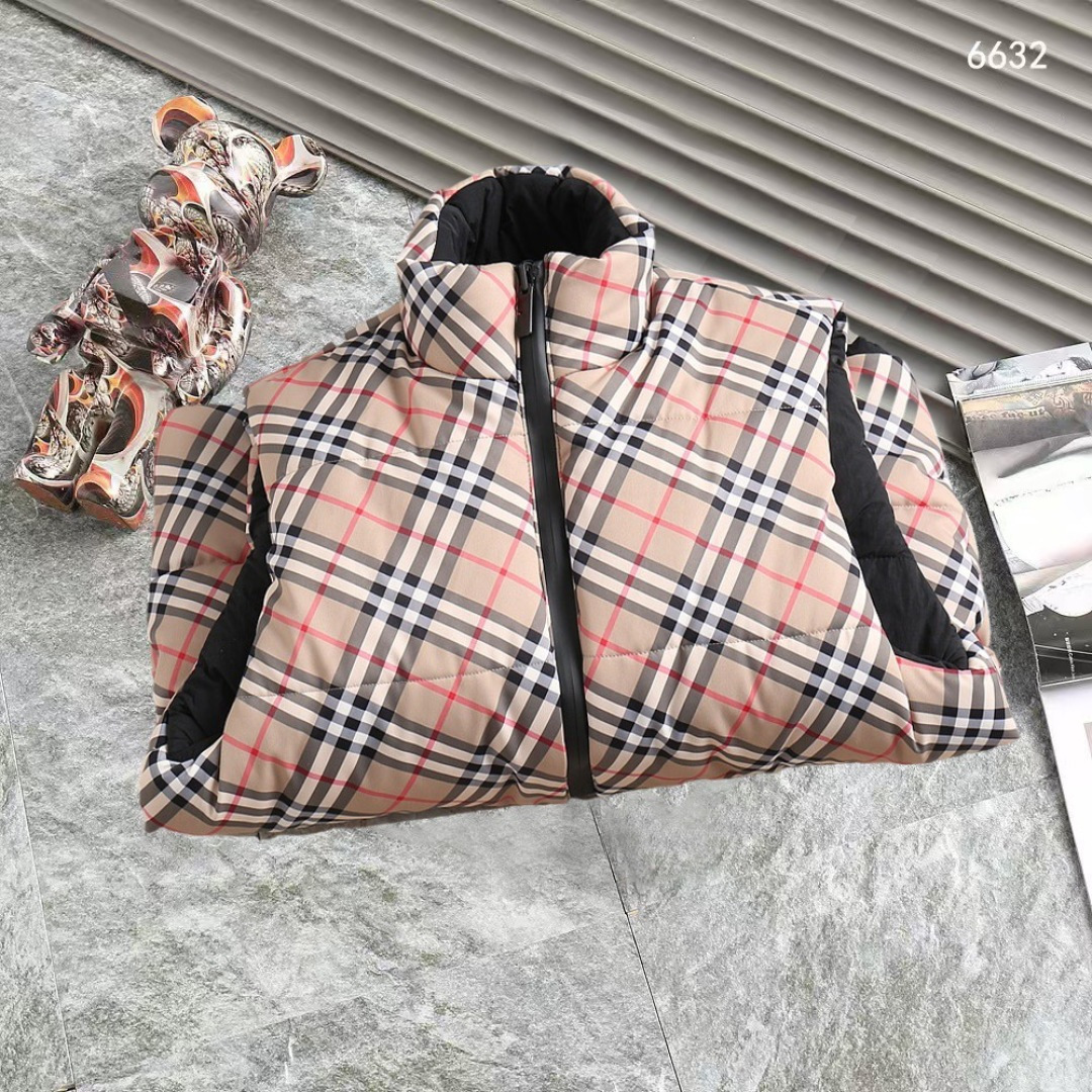 Burberry Down Vest Cotton M-xxxl