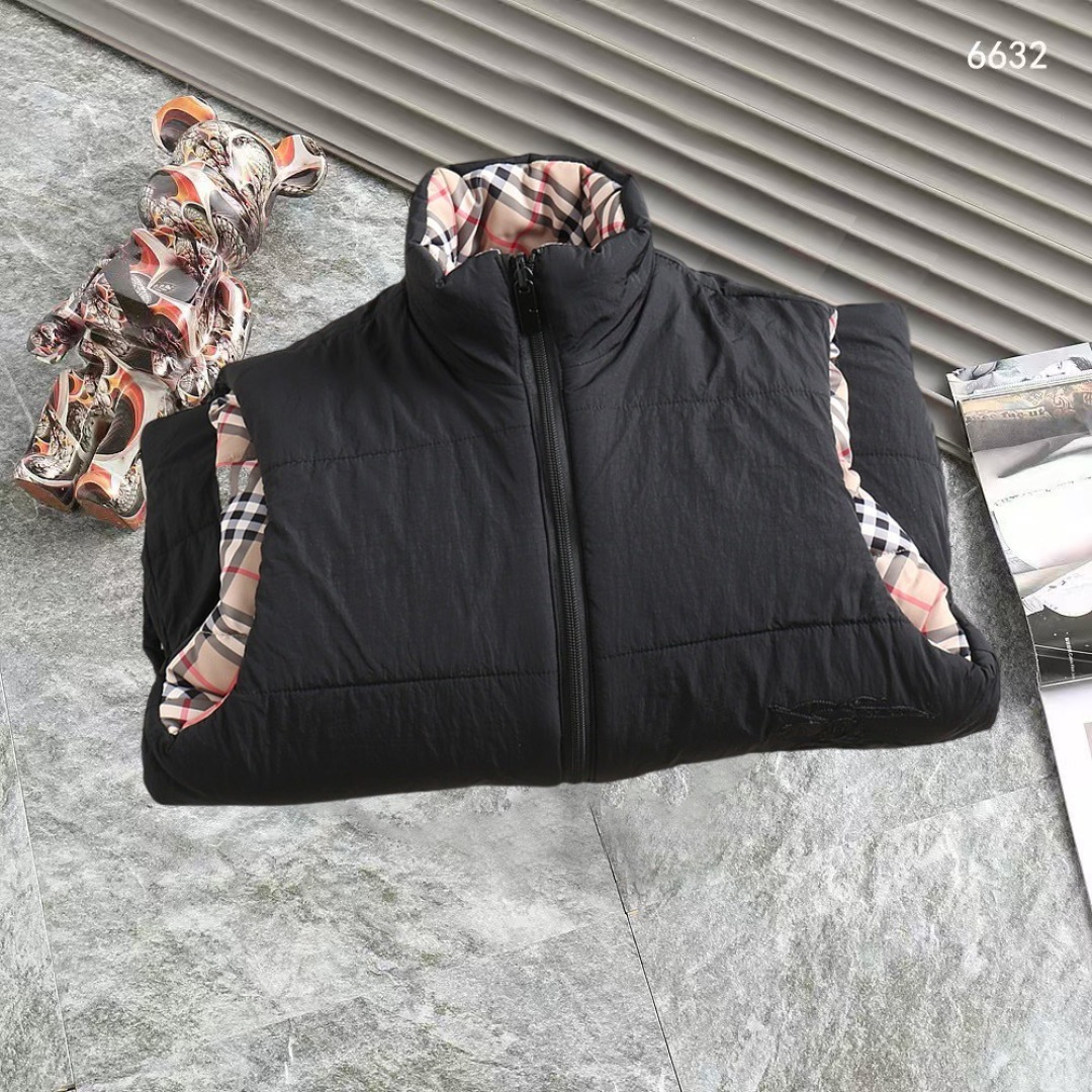 Burberry Down Vest Cotton M-xxxl