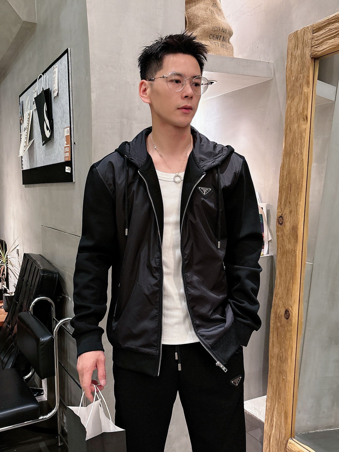Prada Basic Clothing Cotton M-xl