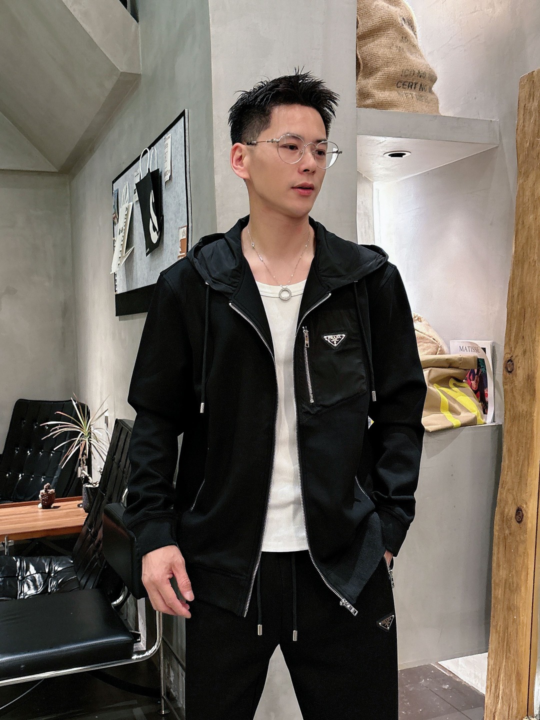 Prada Basic Clothing Cotton M-xl