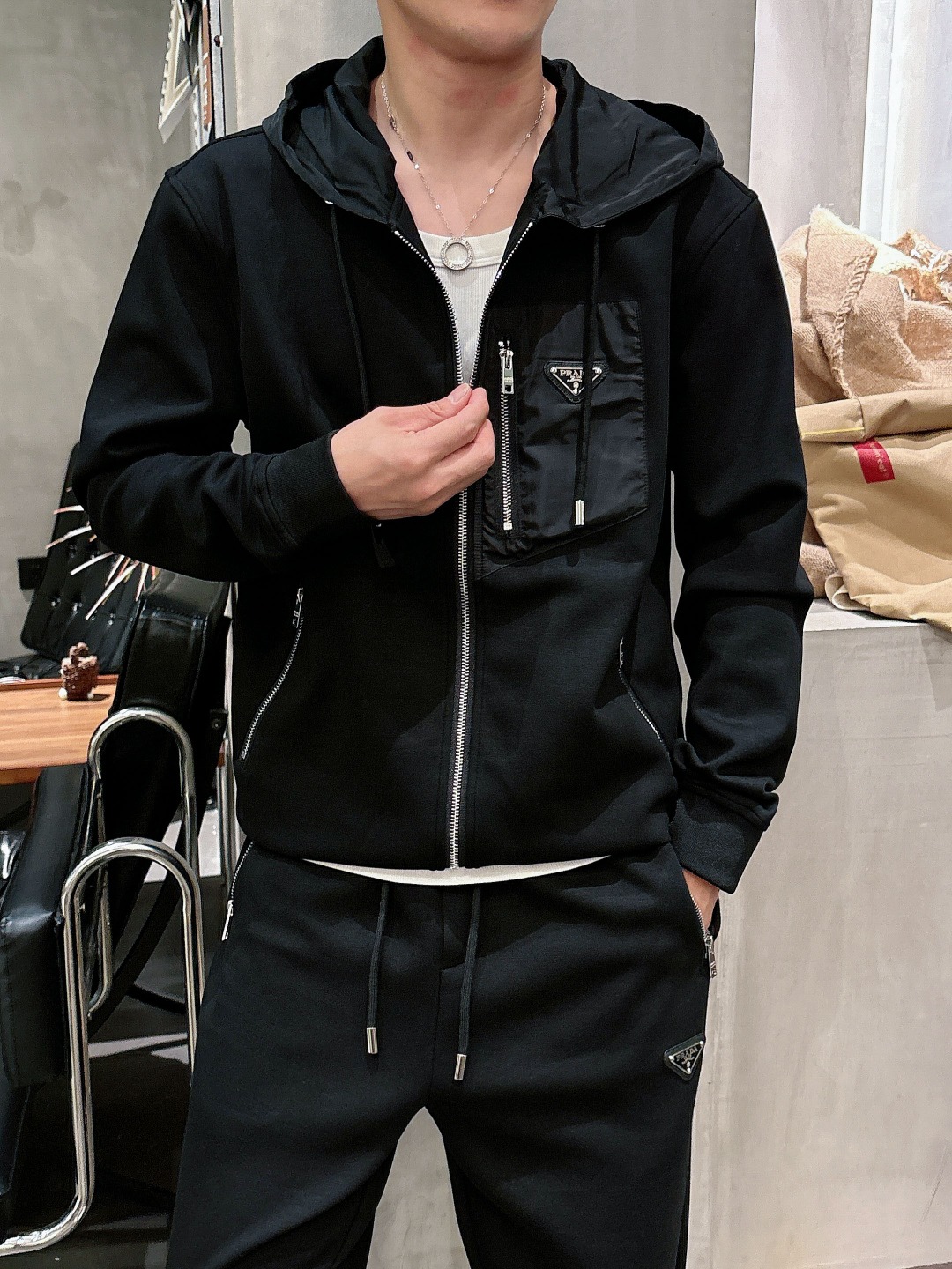 Prada Basic Clothing Cotton M-xl