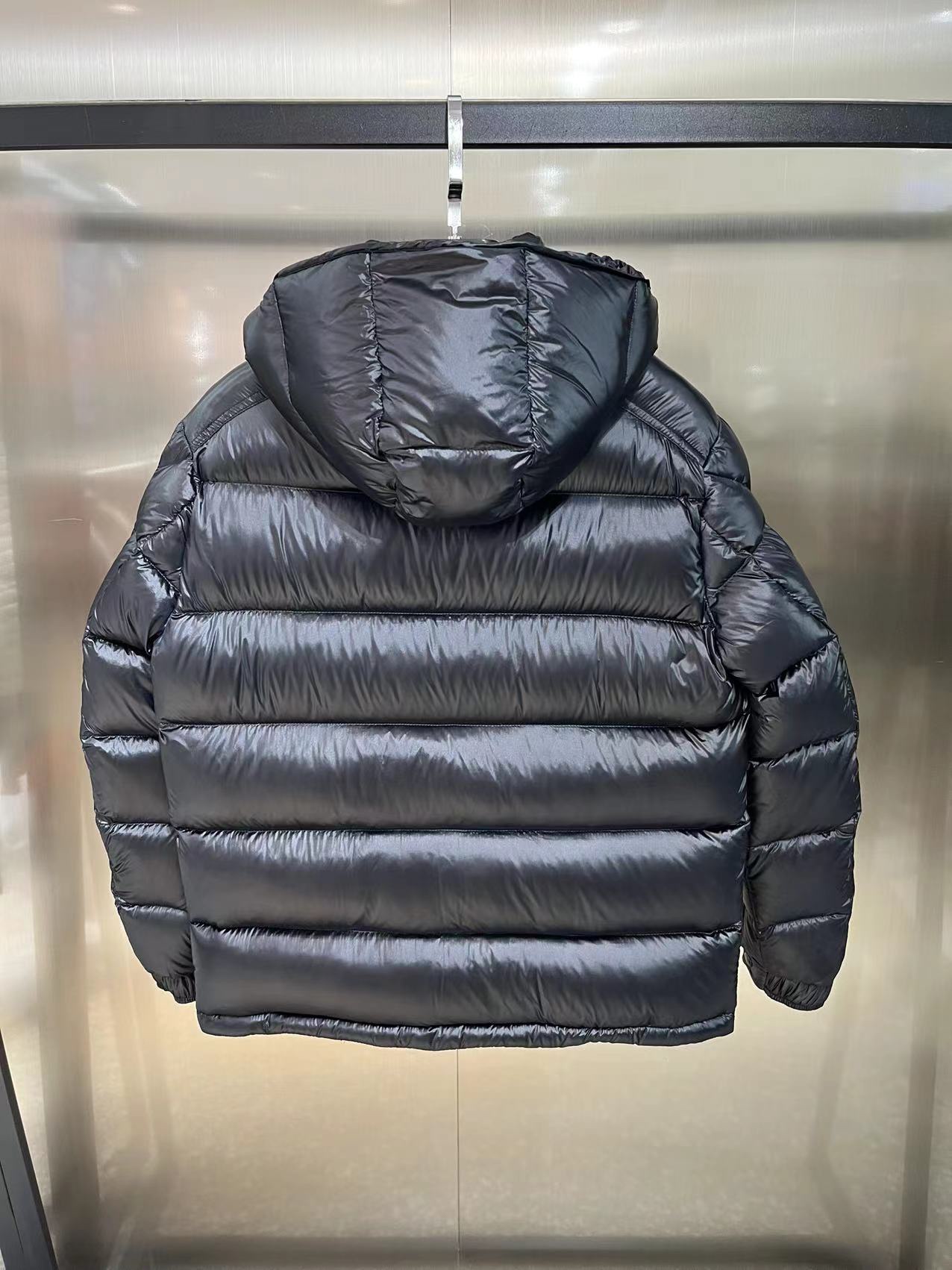 Moncler Jacket Goose Down Black M-l-123