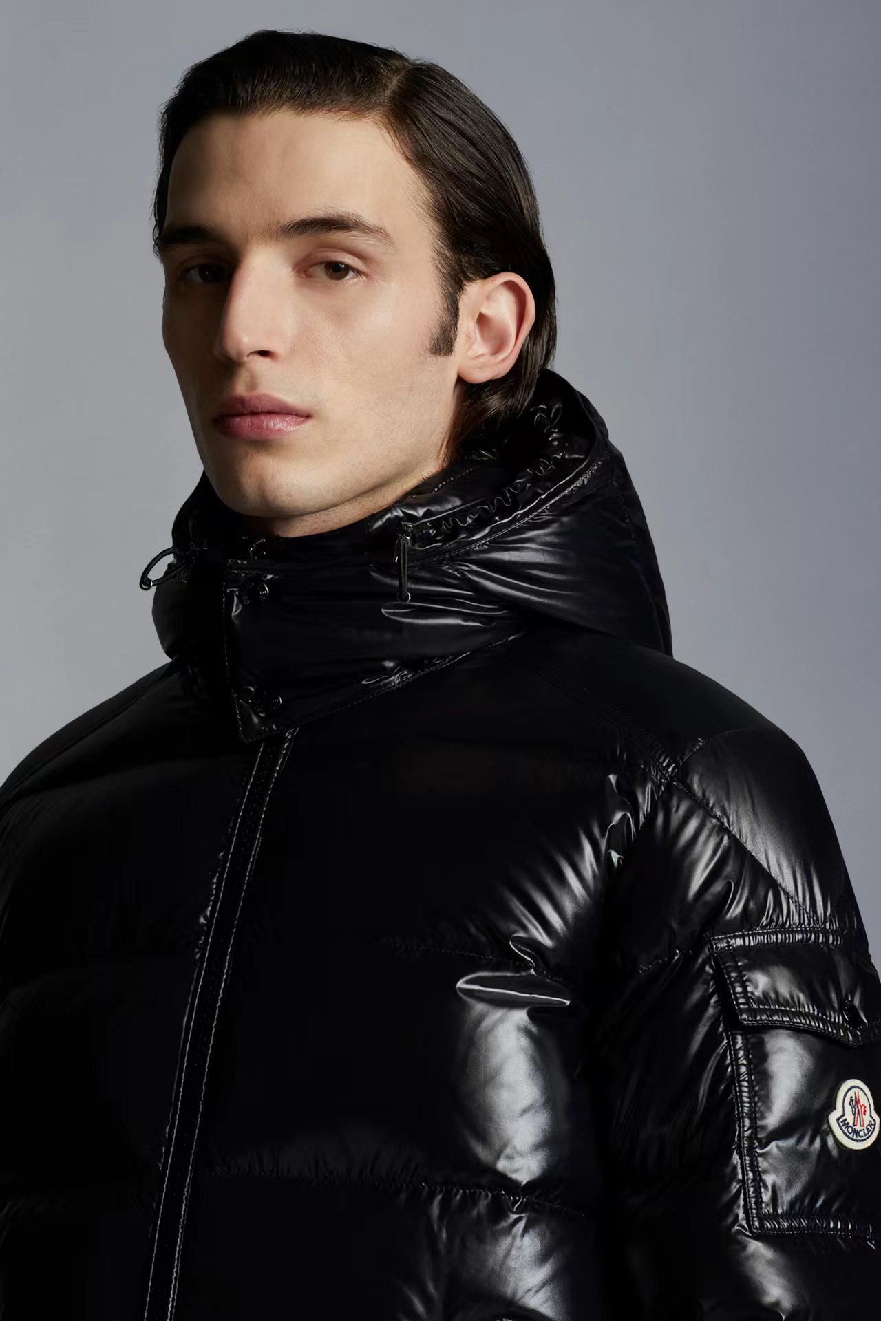 Moncler Down Jacket Black M-l