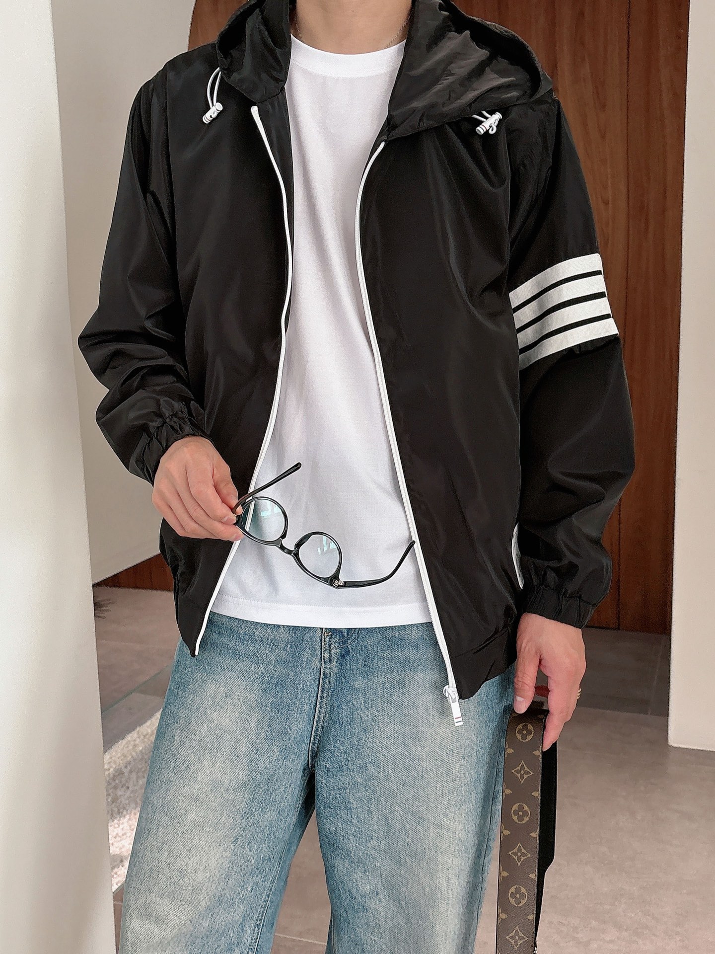 Thom Browne Male Jacket M-xl