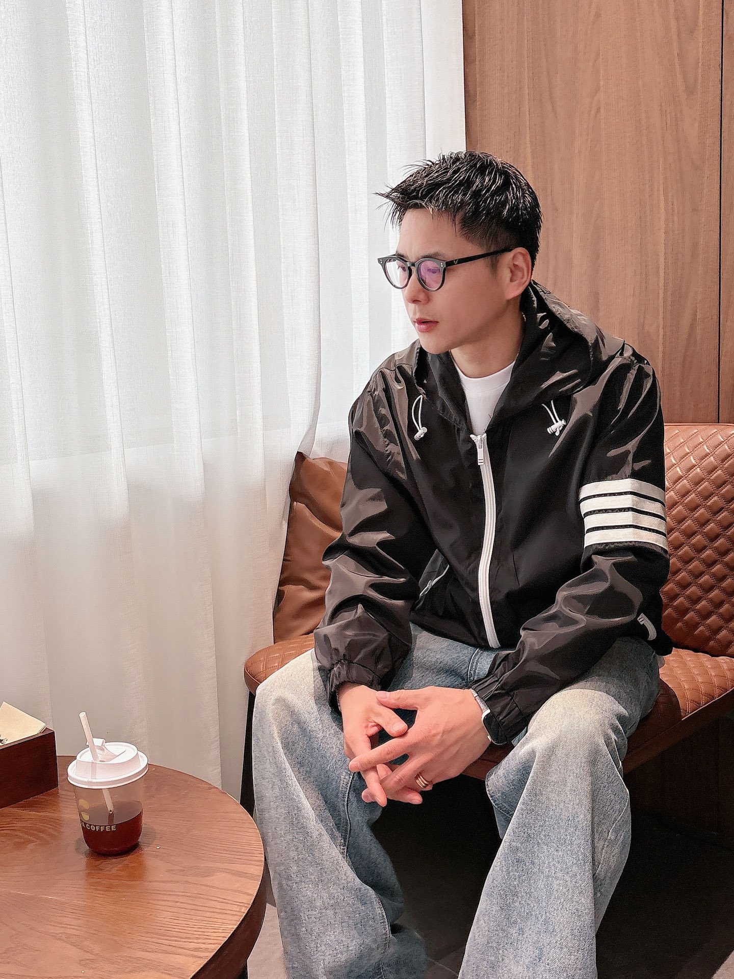 Thom Browne Male Jacket M-xl
